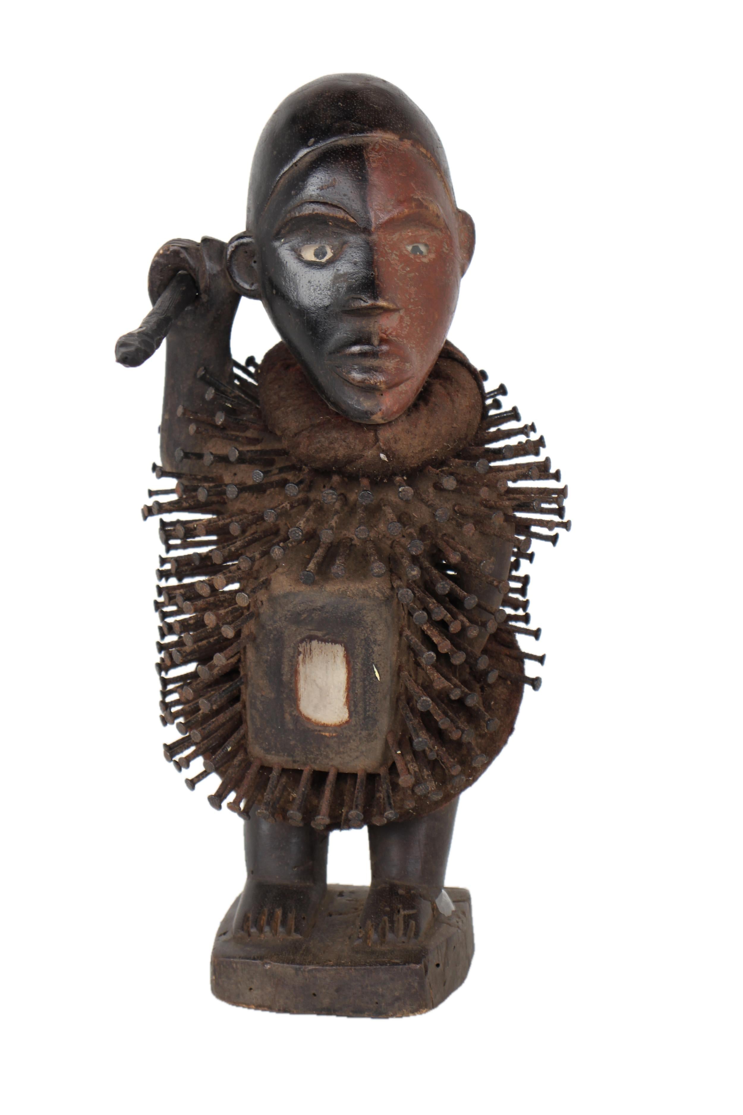 Bakongo Tribe West African Artifacts ~14.2" Tall - New 2025
