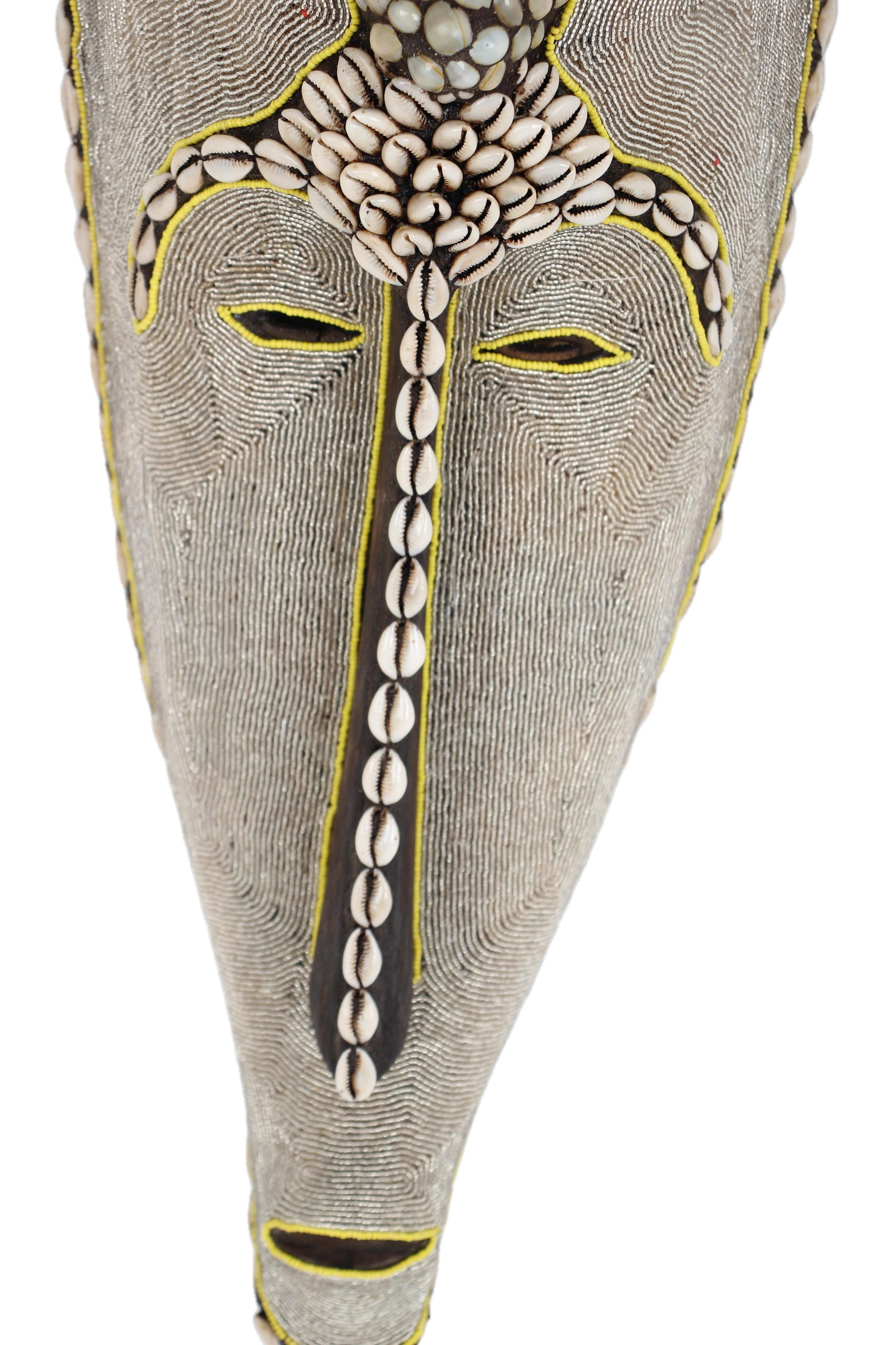 Fang Tribe Beaded Artifacts ~1.0" Tall - New 2025
