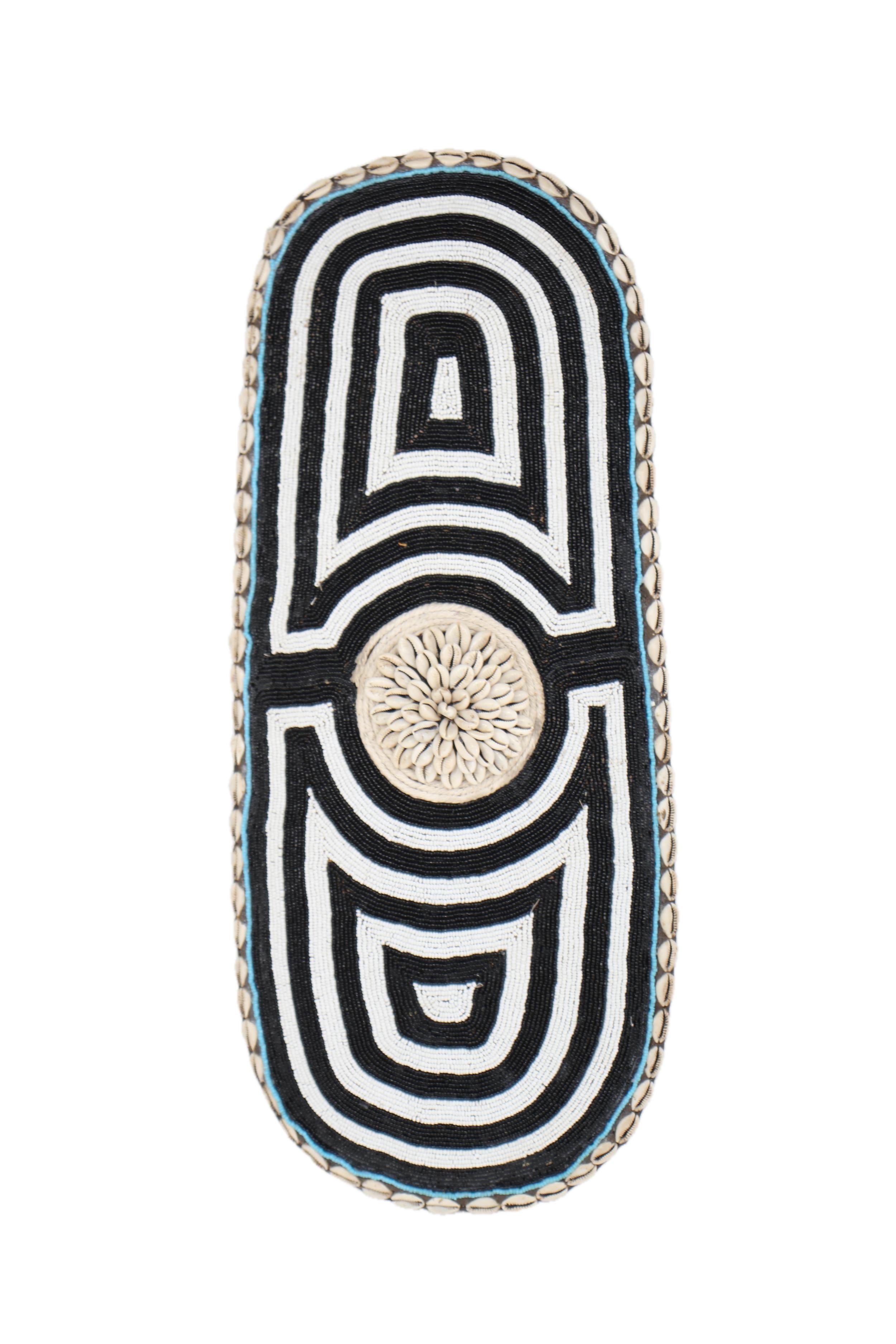 Tikar Tribe Beaded Artifacts ~21.7" Tall - New 2025