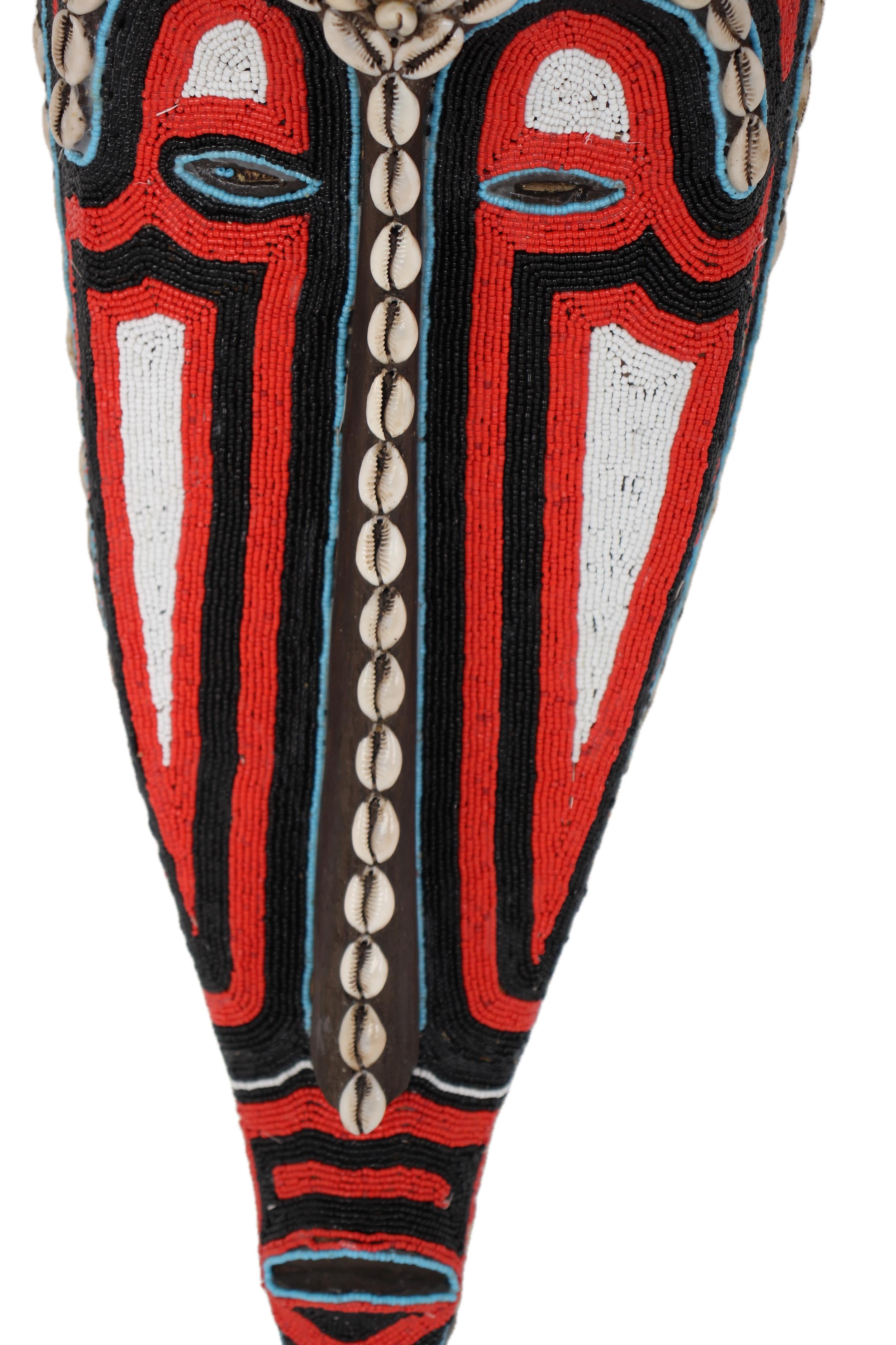 Fang Tribe Beaded Artifacts ~24.8" Tall - New 2025