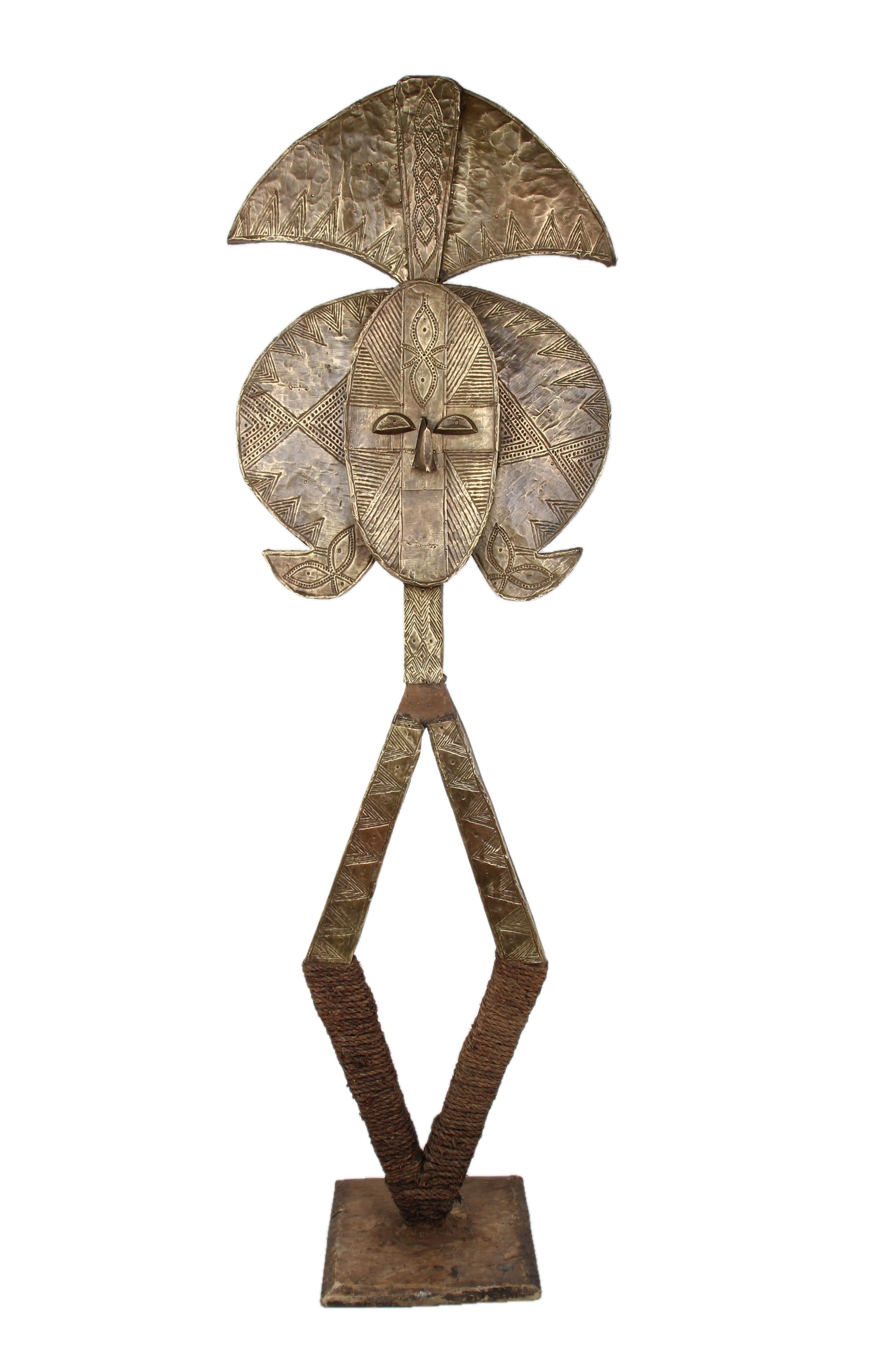 Bakota Tribe West African Artifacts ~74.0" Tall - New 2025