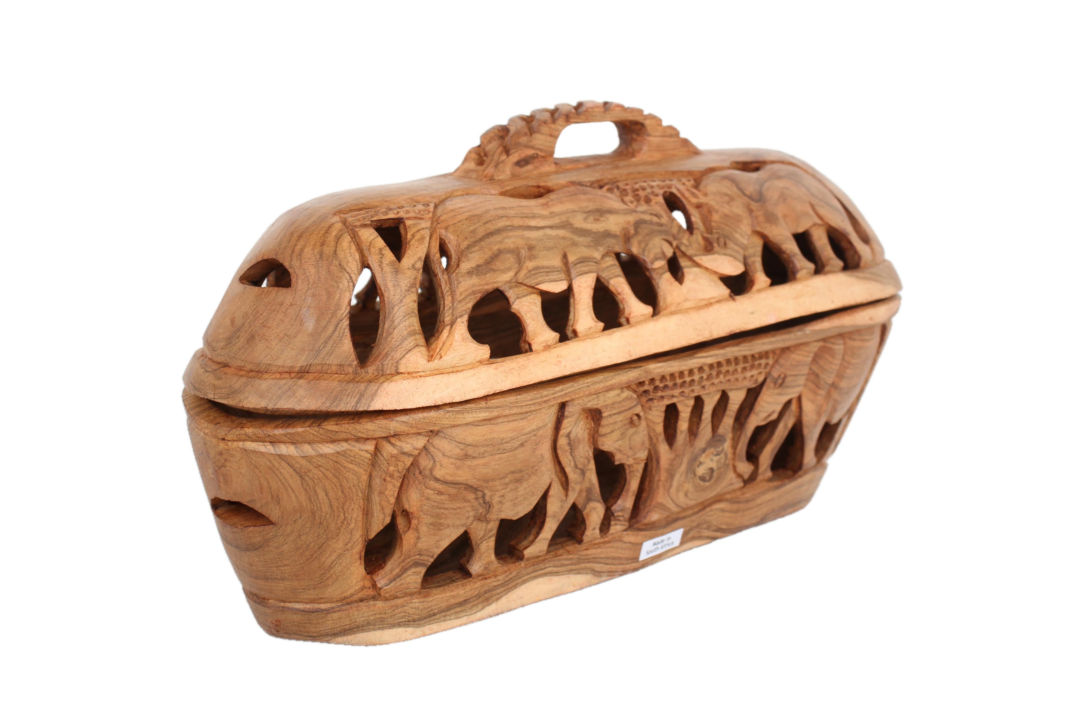 Ndebele/Matabele Tribe Wooden and Basket Artifacts ~9.4" Tall - New 2025 - Wooden and Basket Artifacts
