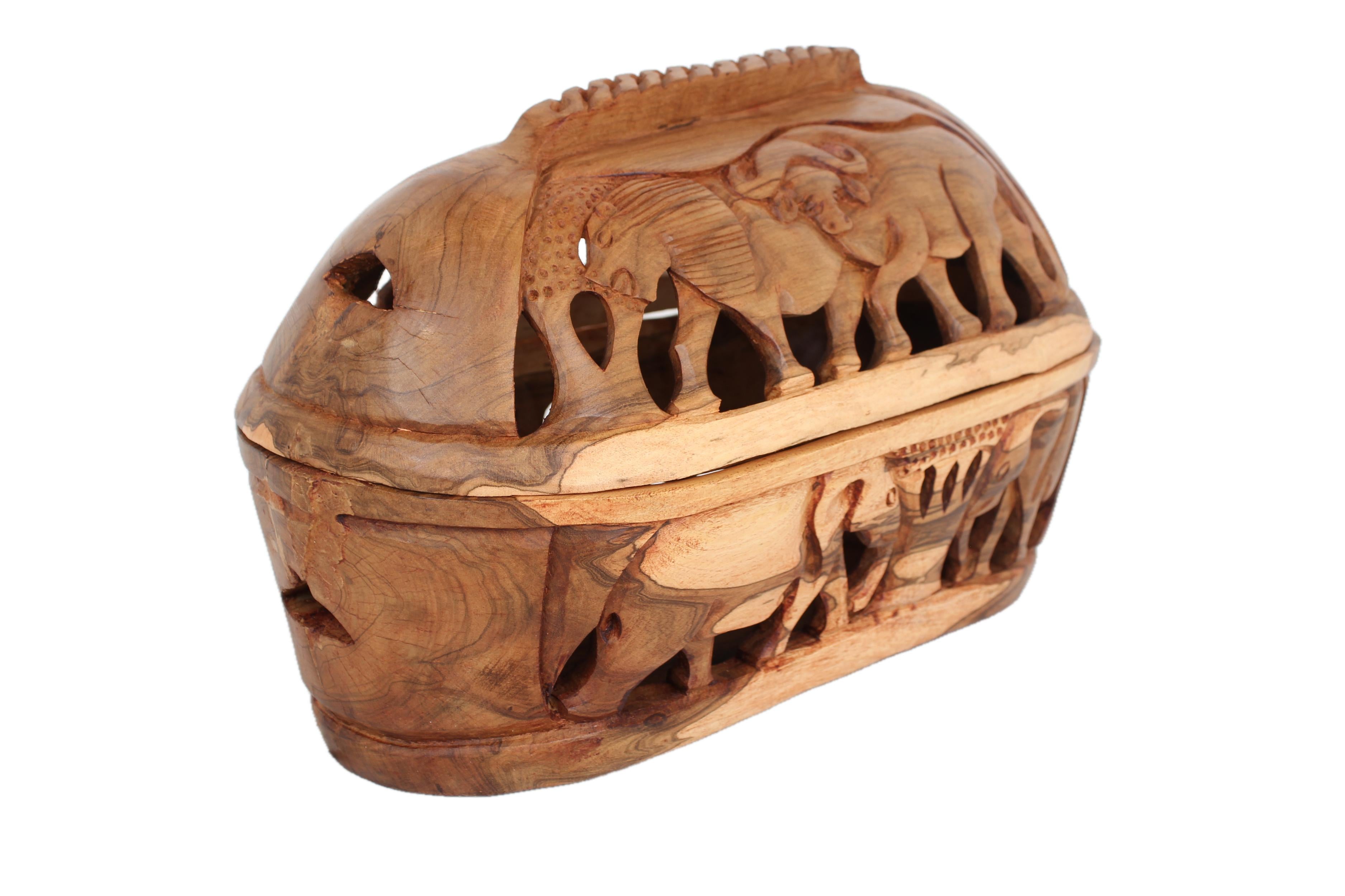 Ndebele/Matabele Tribe Wooden and Basket Artifacts ~10.6" Tall - New 2025 - Wooden and Basket Artifacts