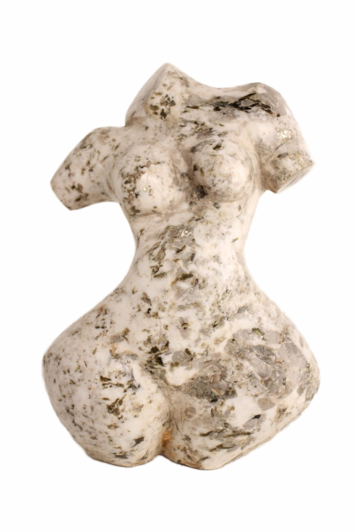 Shona Tribe Dolomite Female Torsos ~13.0" Tall (New 2026) - Sculpture & Statuary