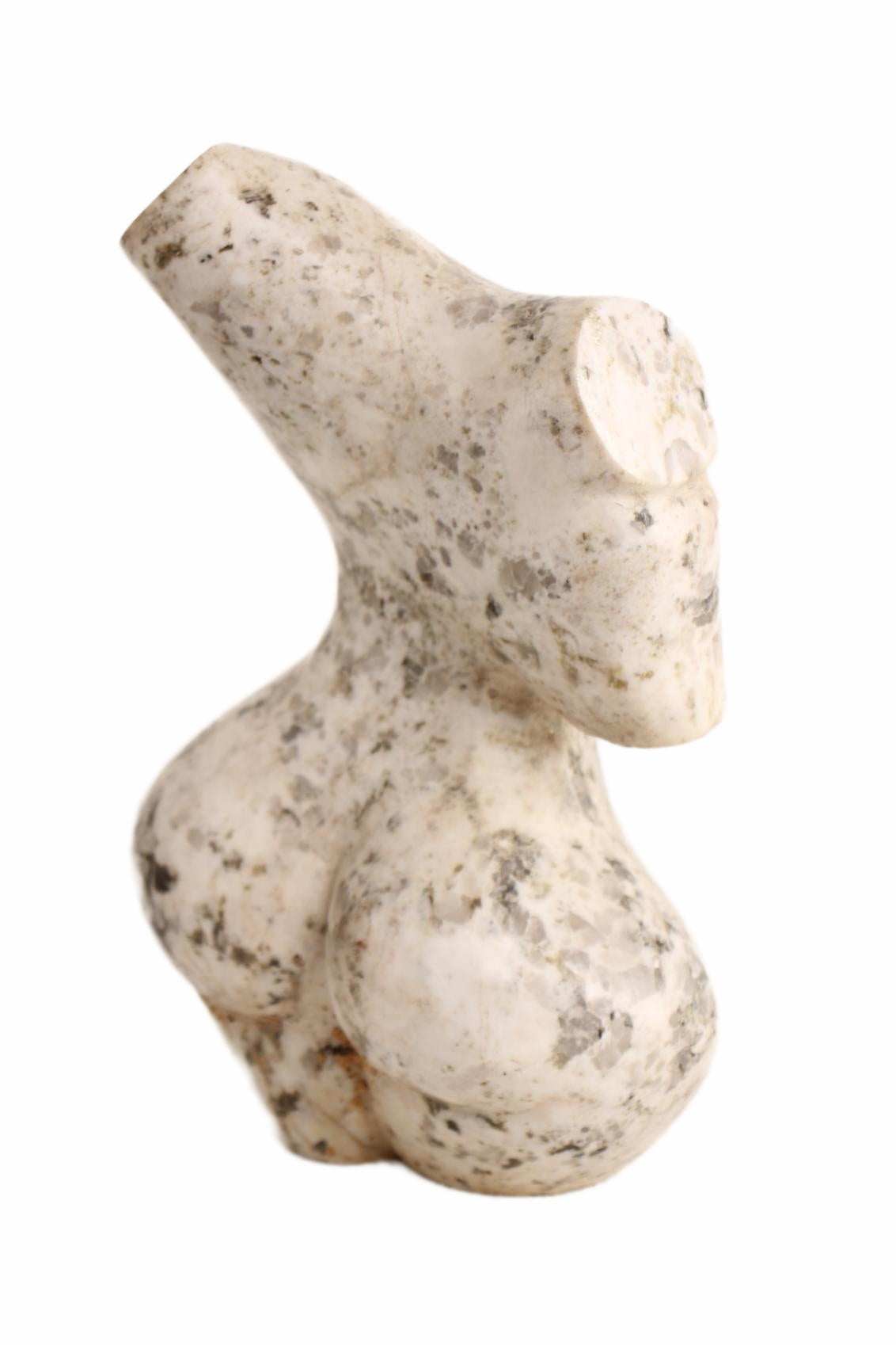 Shona Tribe Dolomite Female Torsos ~12.2" Tall (New 2026) - Sculpture & Statuary