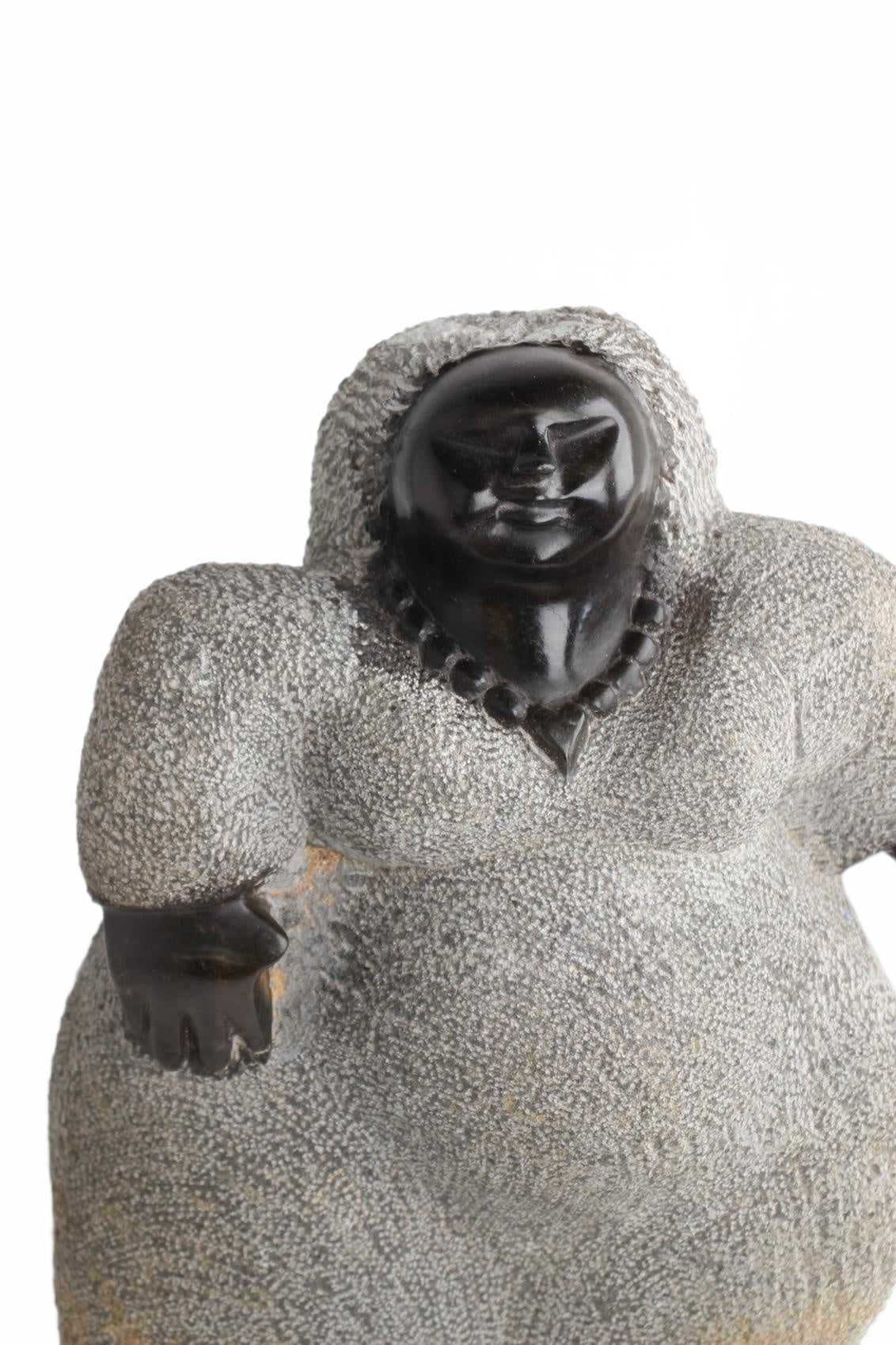 Shona Tribe Springstone Fat Mamas ~16.5" Tall (New 2026) - Sculpture & Statuary