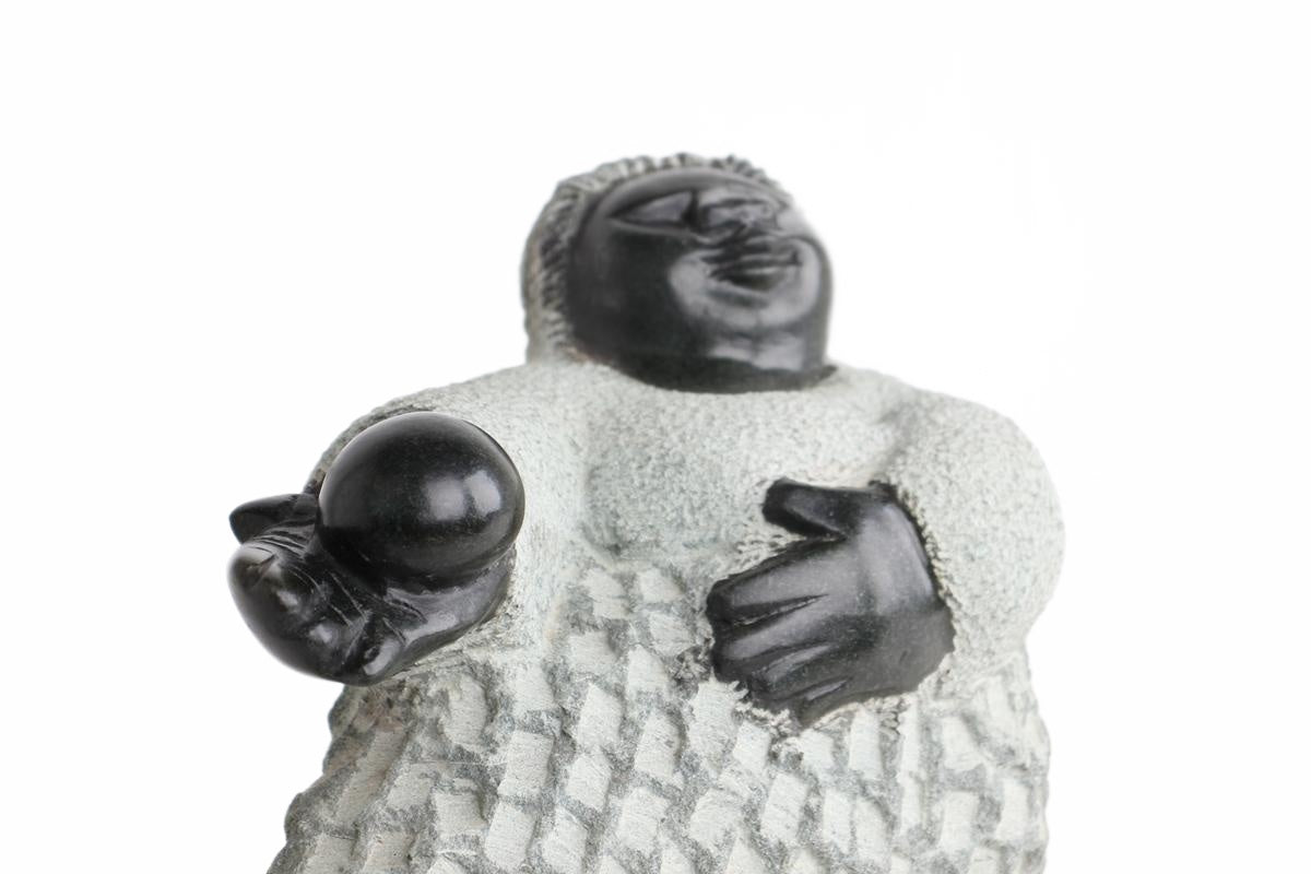 Shona Tribe Springstone Fat Mamas ~11.8" Tall (New 2026) - Sculpture & Statuary