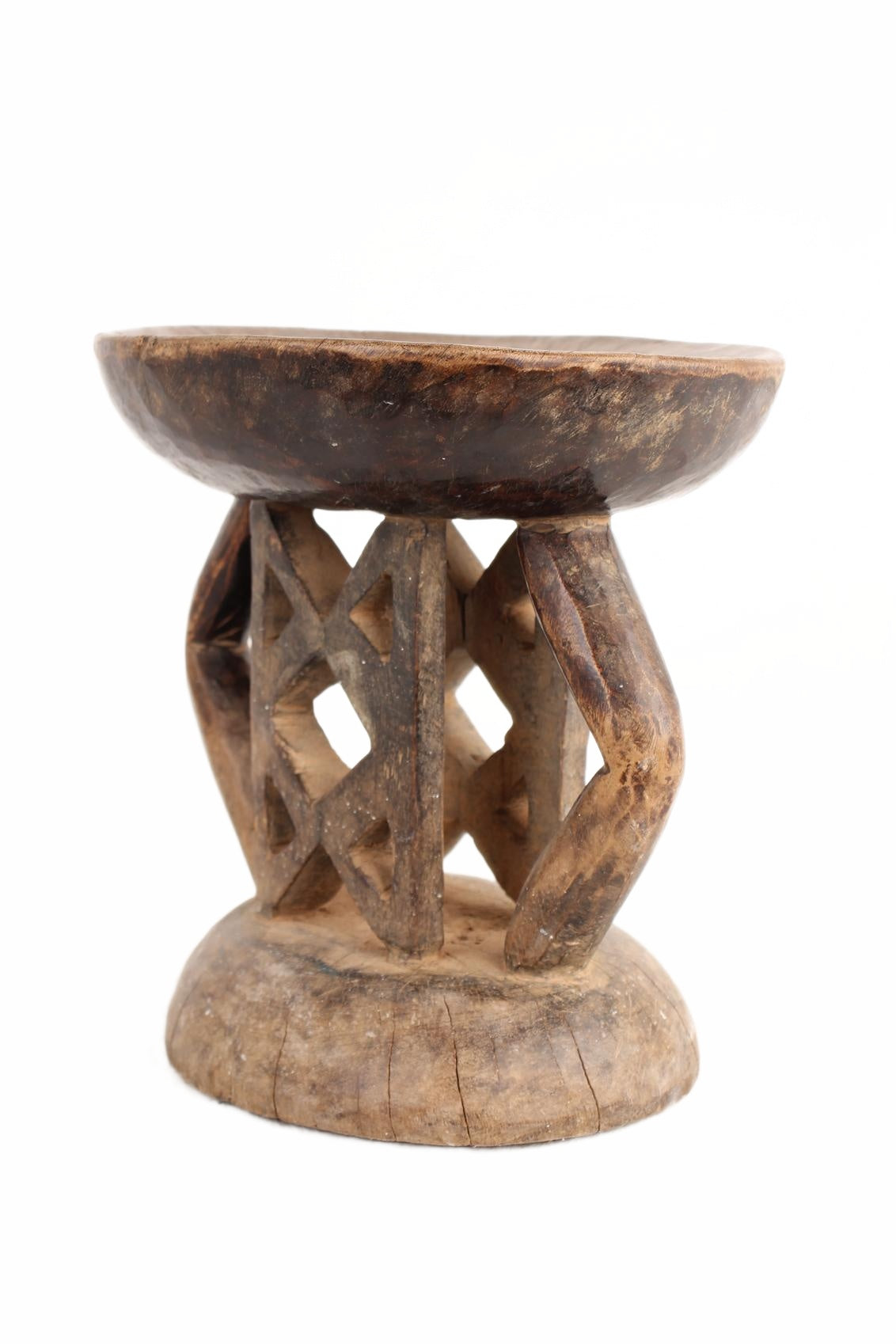 Tonga Tribe Stools ~12.2" Tall (New 2026) - Furniture