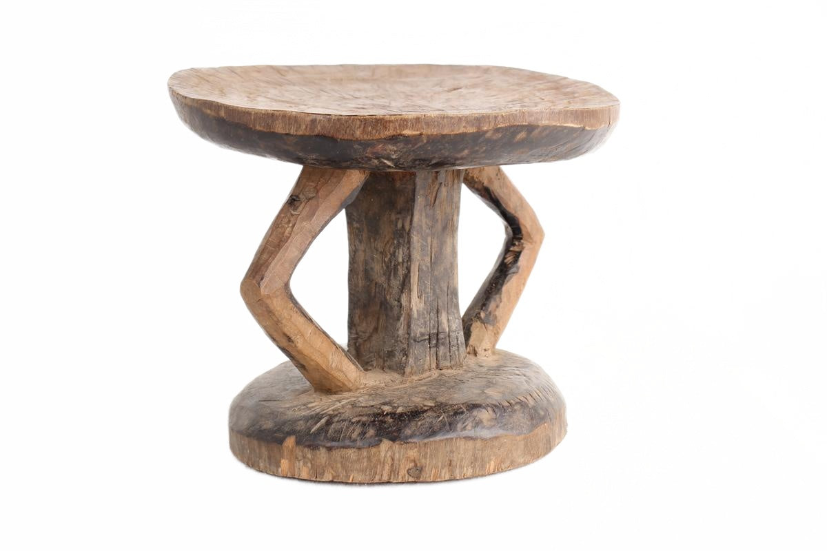 Tonga Tribe Stools ~11.4" Tall (New 2026) - Furniture
