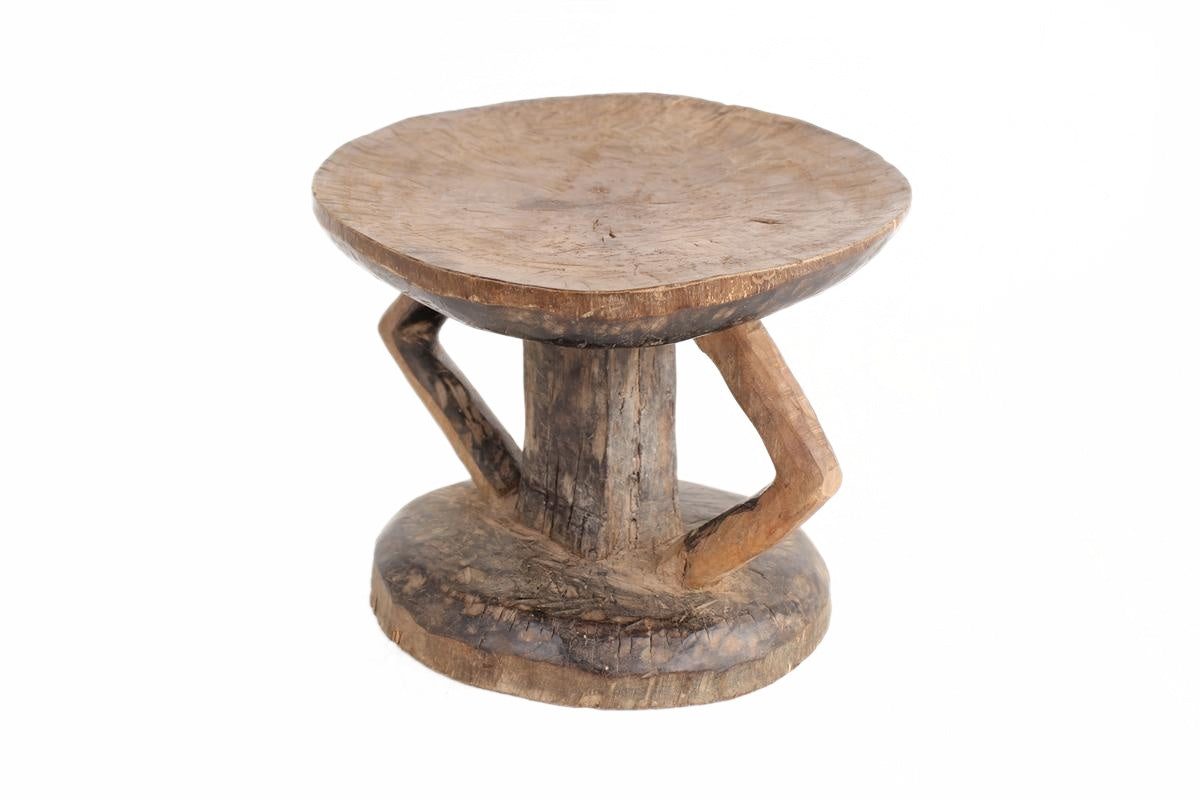Tonga Tribe Stools ~11.4" Tall (New 2026) - Furniture