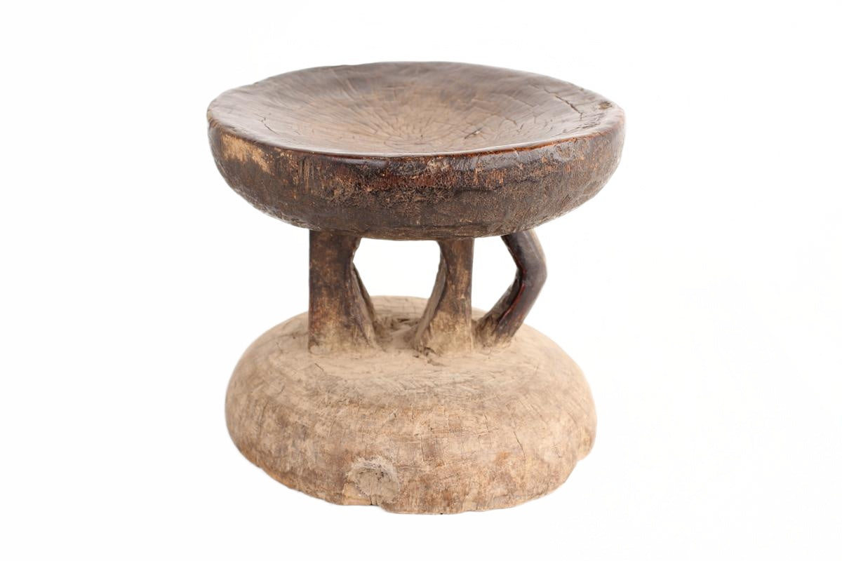 Tonga Tribe Stools ~11.4" Tall (New 2026) - Furniture