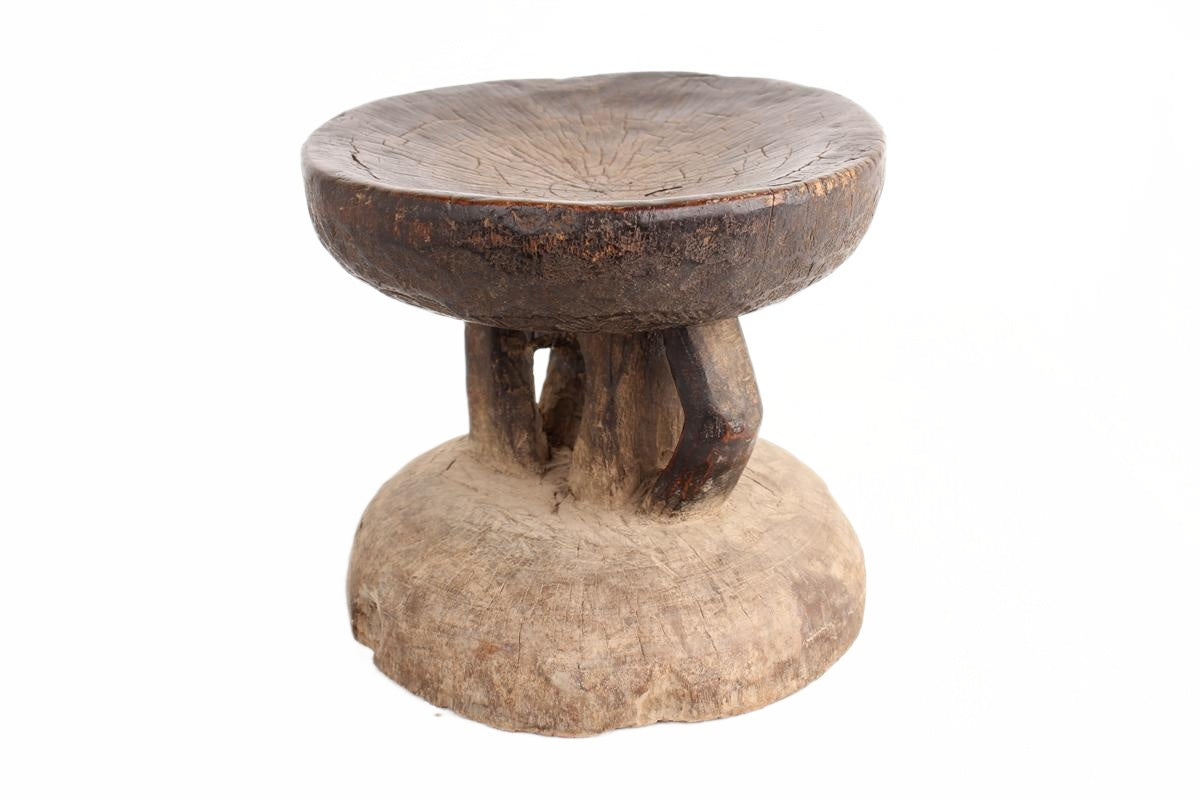 Tonga Tribe Stools ~11.4" Tall (New 2026) - Furniture