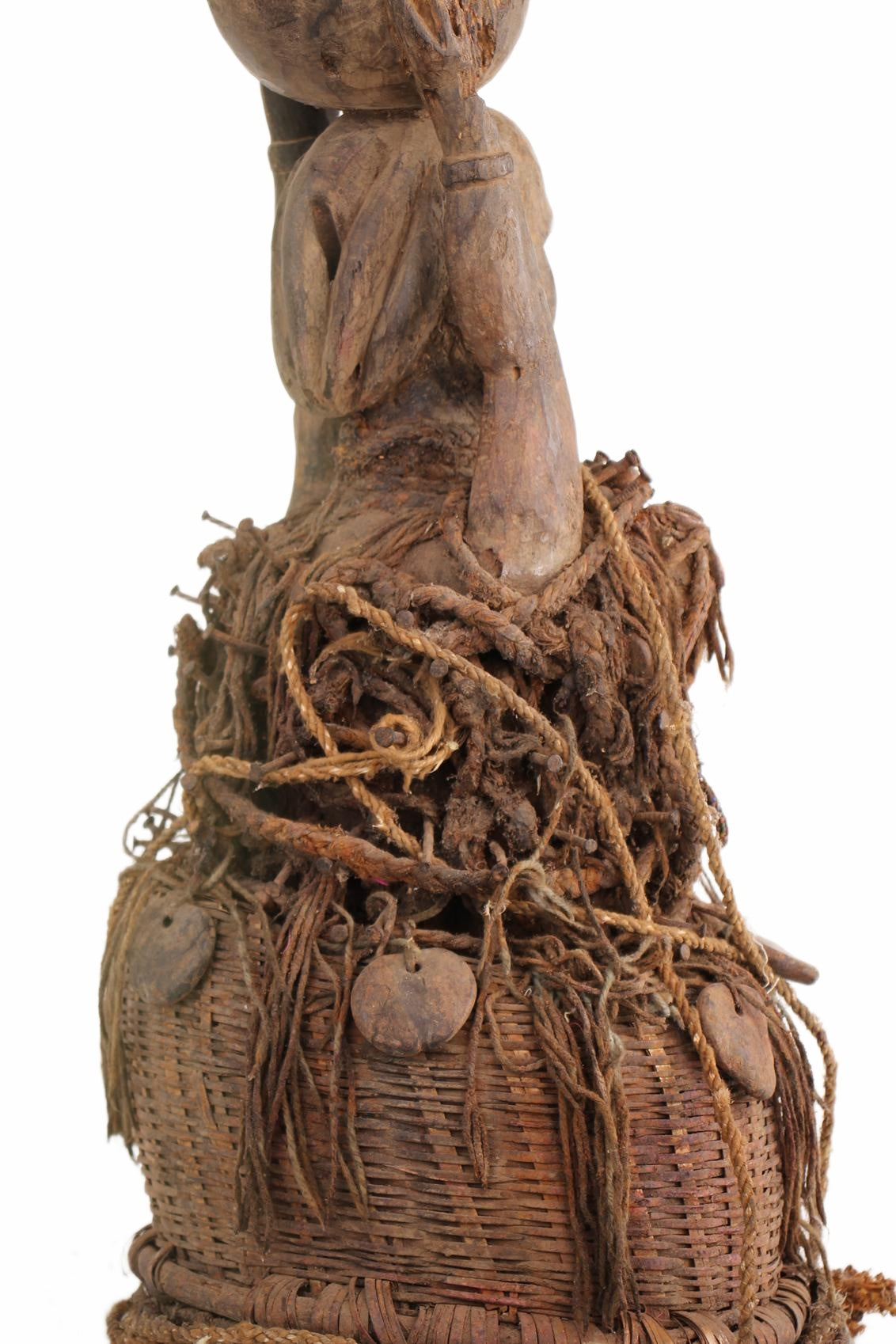 Basongye/Songye Tribe Fetish Statue ~28.3" Tall (New 2026) - Sculpture & Statuary