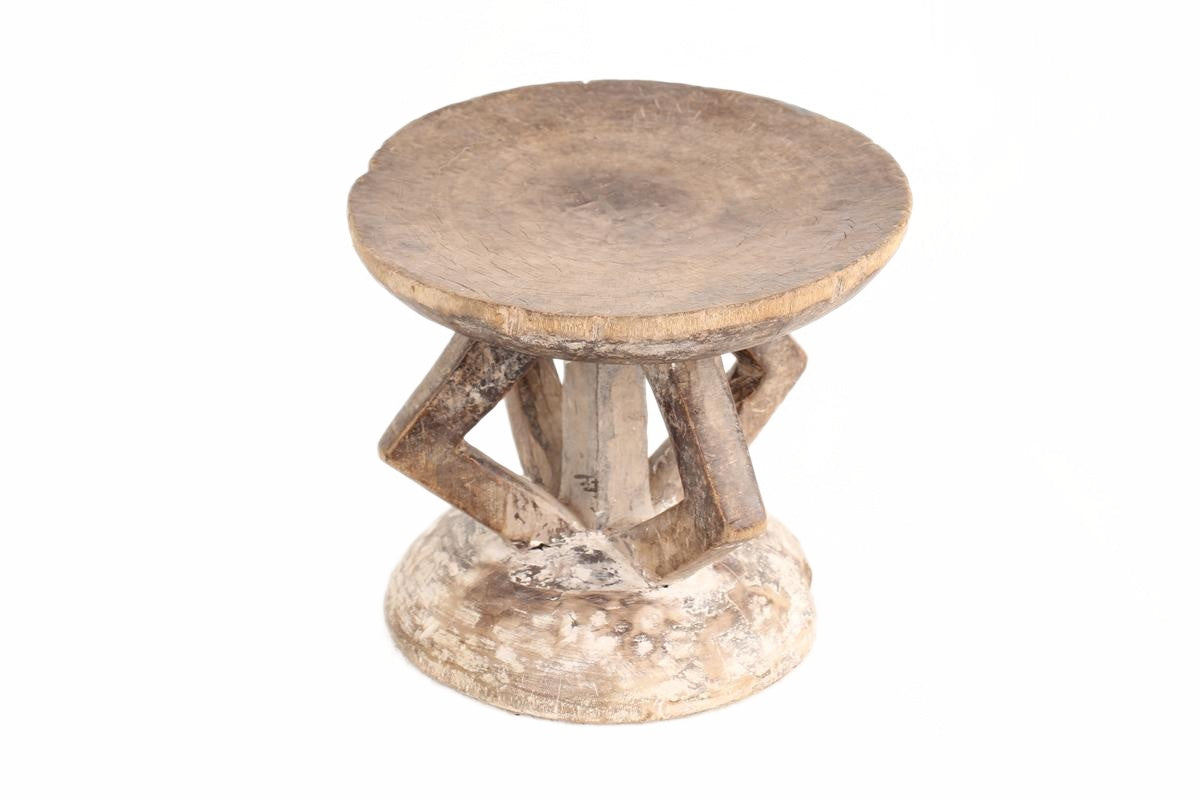 Tonga Tribe Stools ~11.8" Tall (New 2026) - Furniture