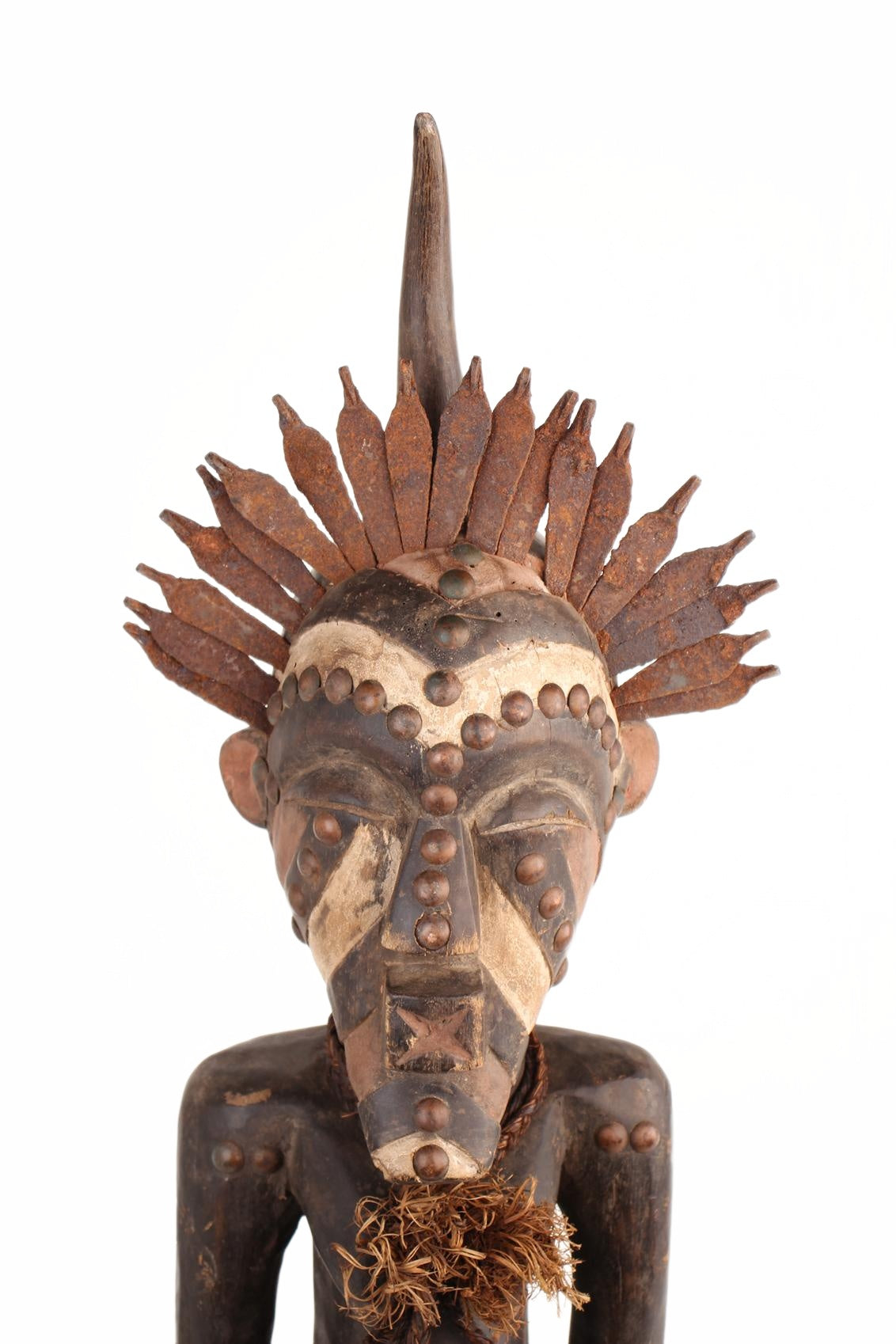 Basongye/Songye Tribe Fetish Statue ~36.2" Tall (New 2026) - Sculpture & Statuary