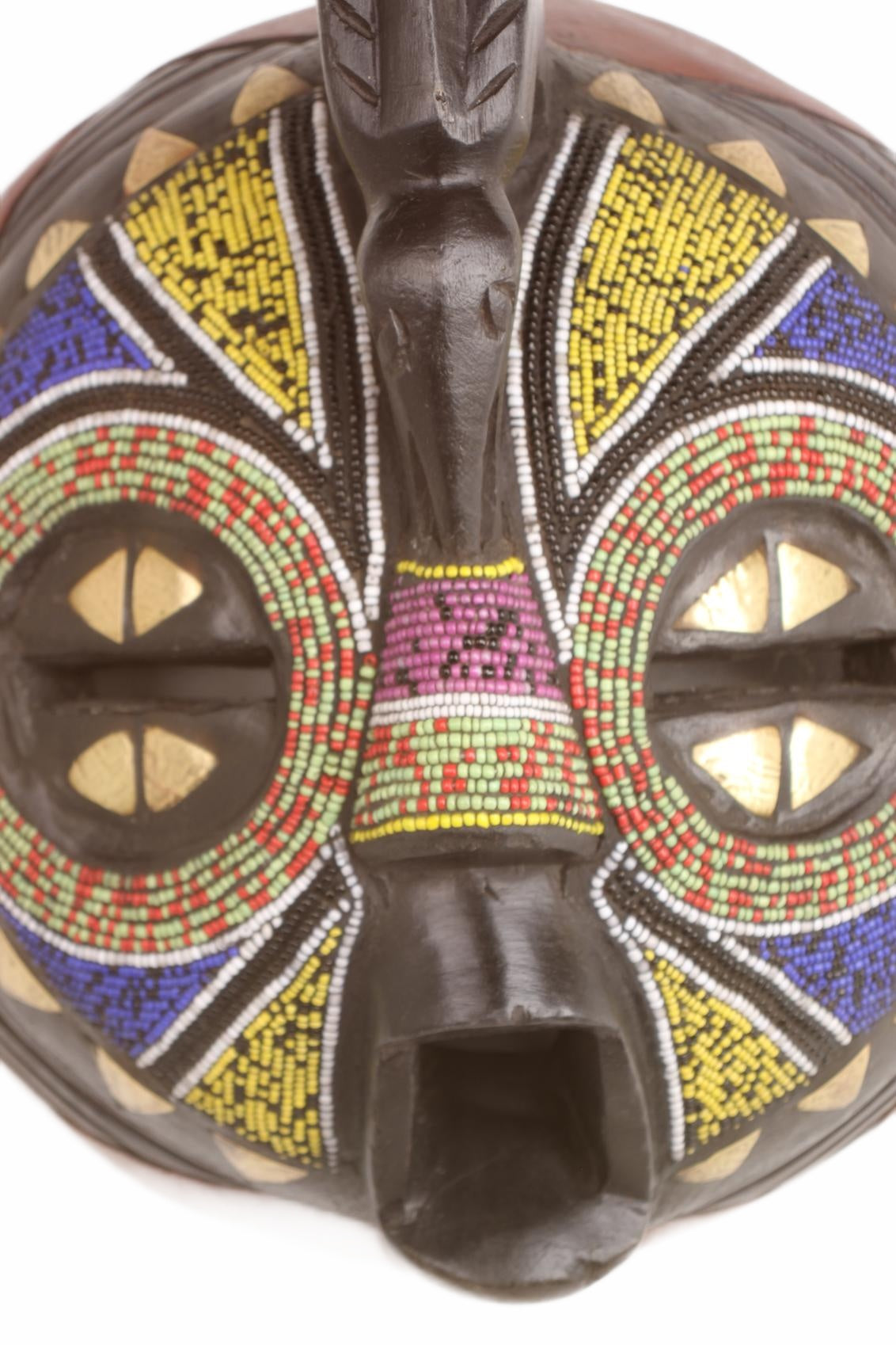 Ashanti Tribe Mask ~13.8" Tall (New 2026) - Masks