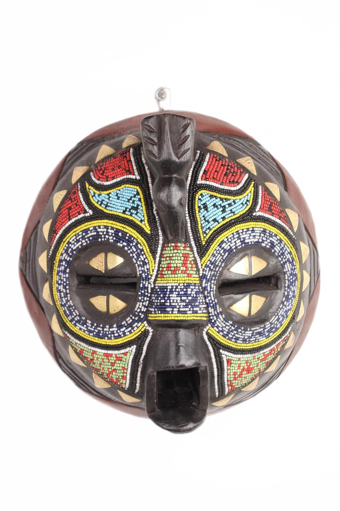 Ashanti Tribe Mask ~13.8" Tall (New 2026) - Masks