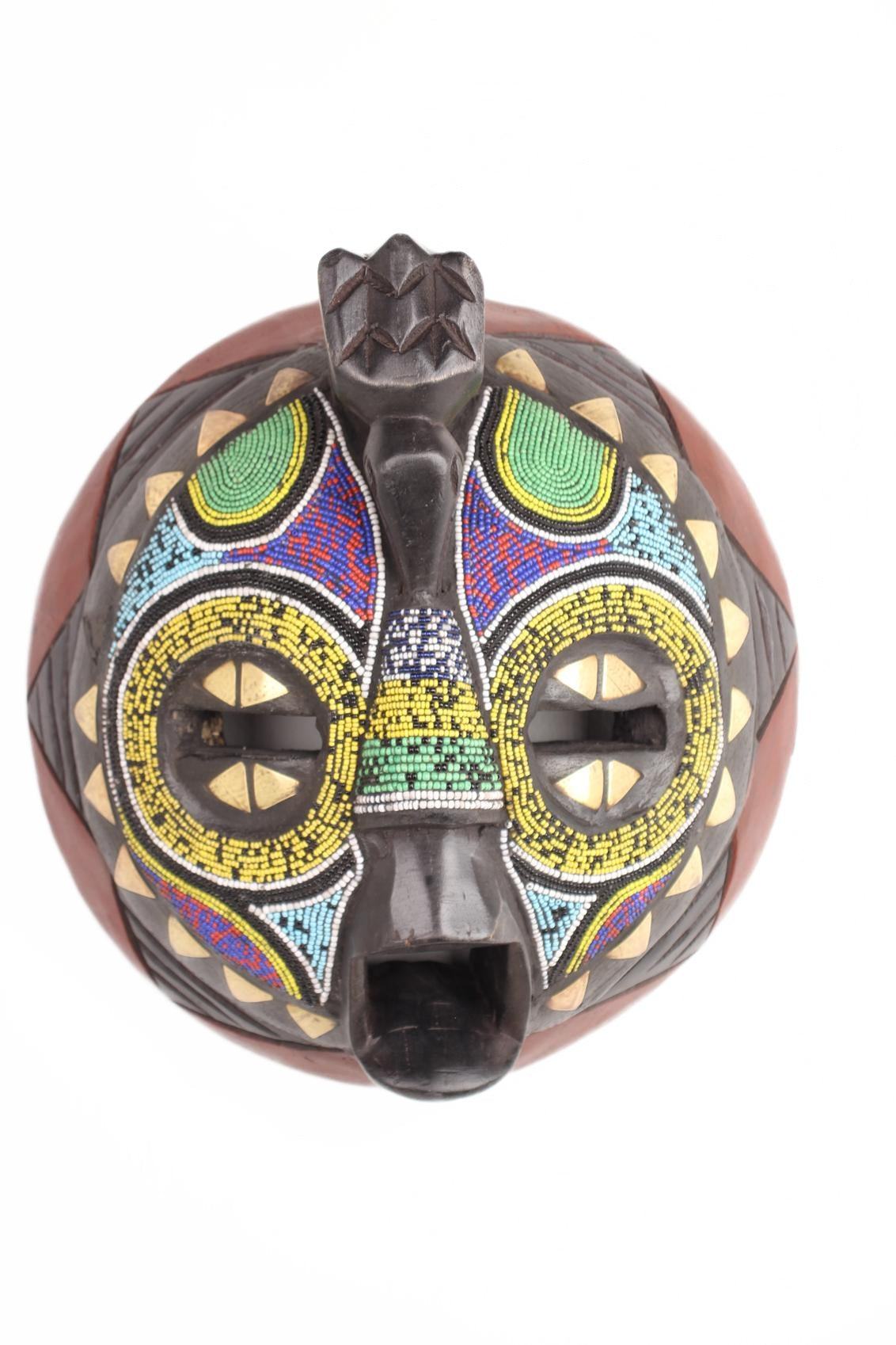Ashanti Tribe Mask ~13.8" Tall (New 2026) - Masks