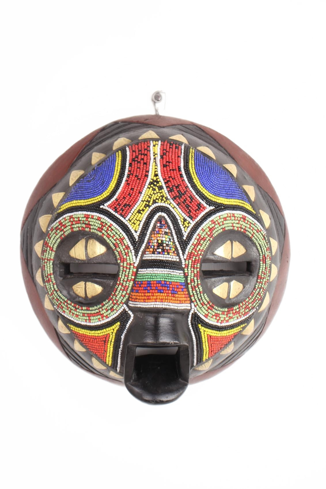 Ashanti Tribe Mask ~13.8" Tall (New 2026) - Masks