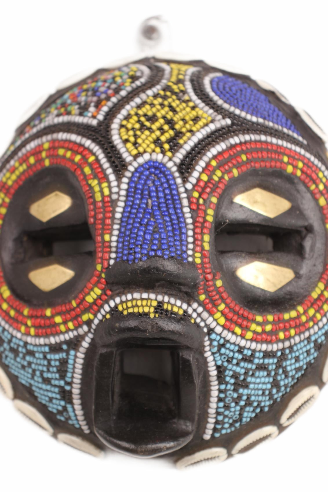 Ashanti Tribe Mask ~6.7" Tall (New 2026) - Masks