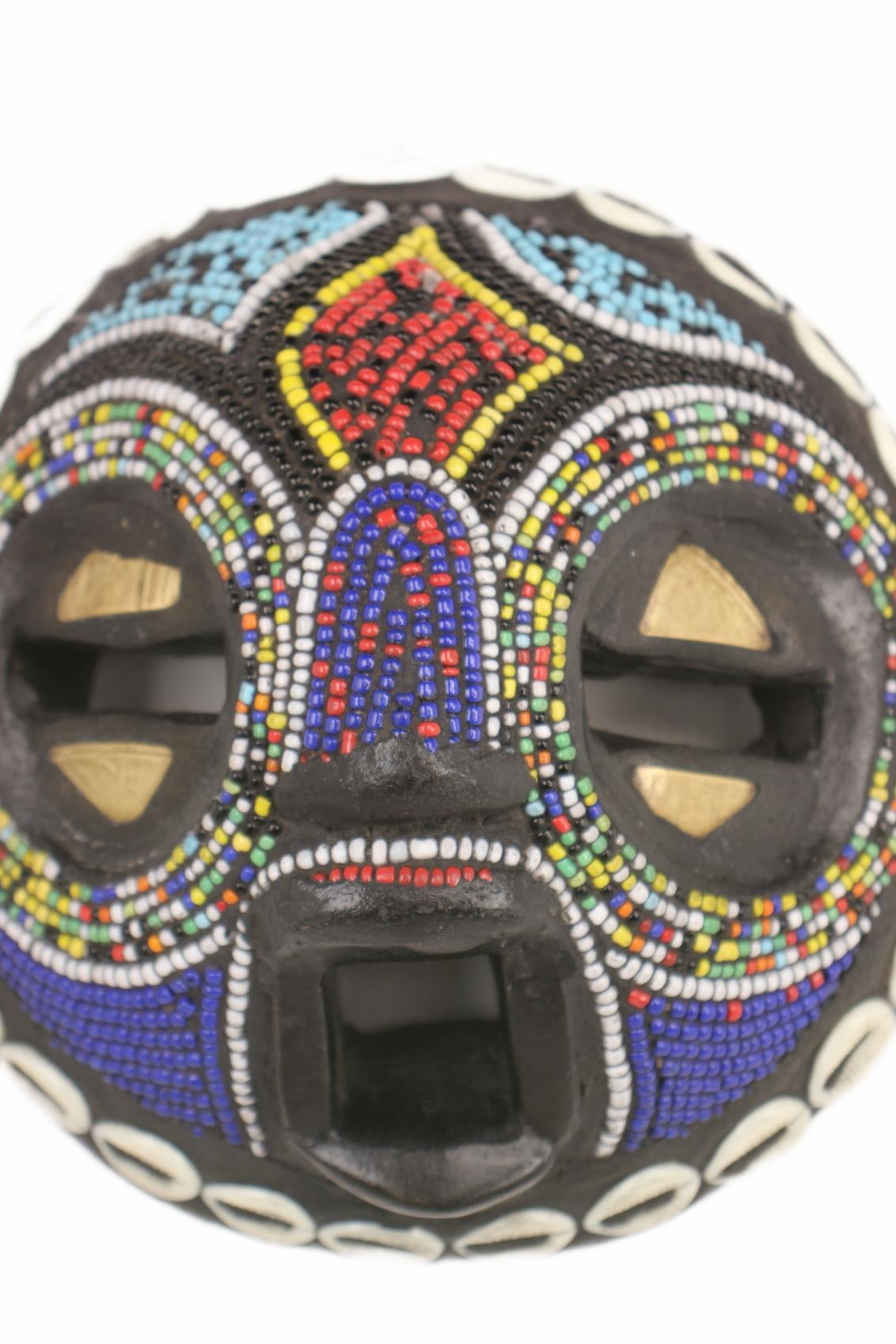 Ashanti Tribe Mask ~6.7" Tall (New 2026) - Masks