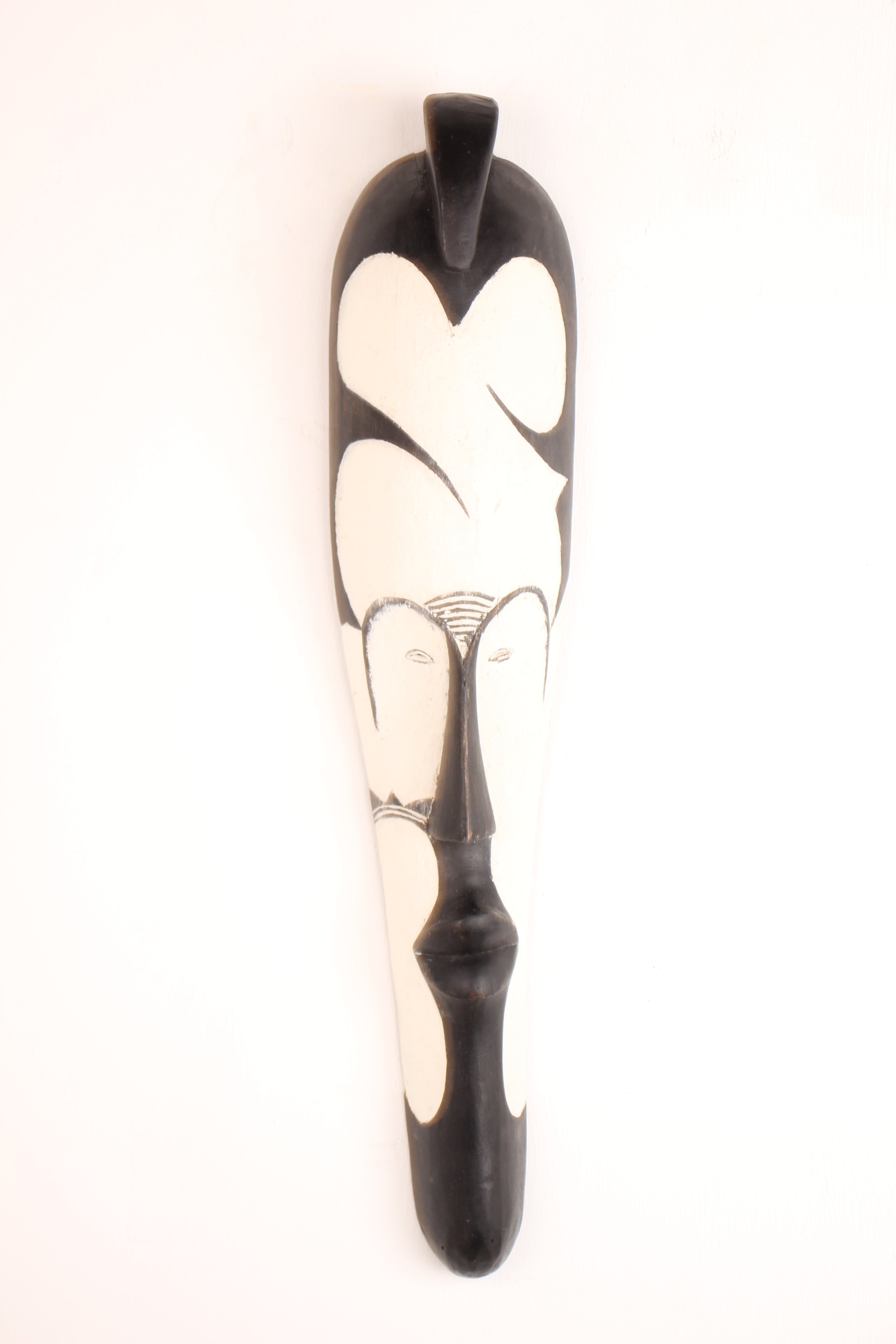 Fang Tribe Painted Mask ~19.7" Tall (New 2026) - Masks