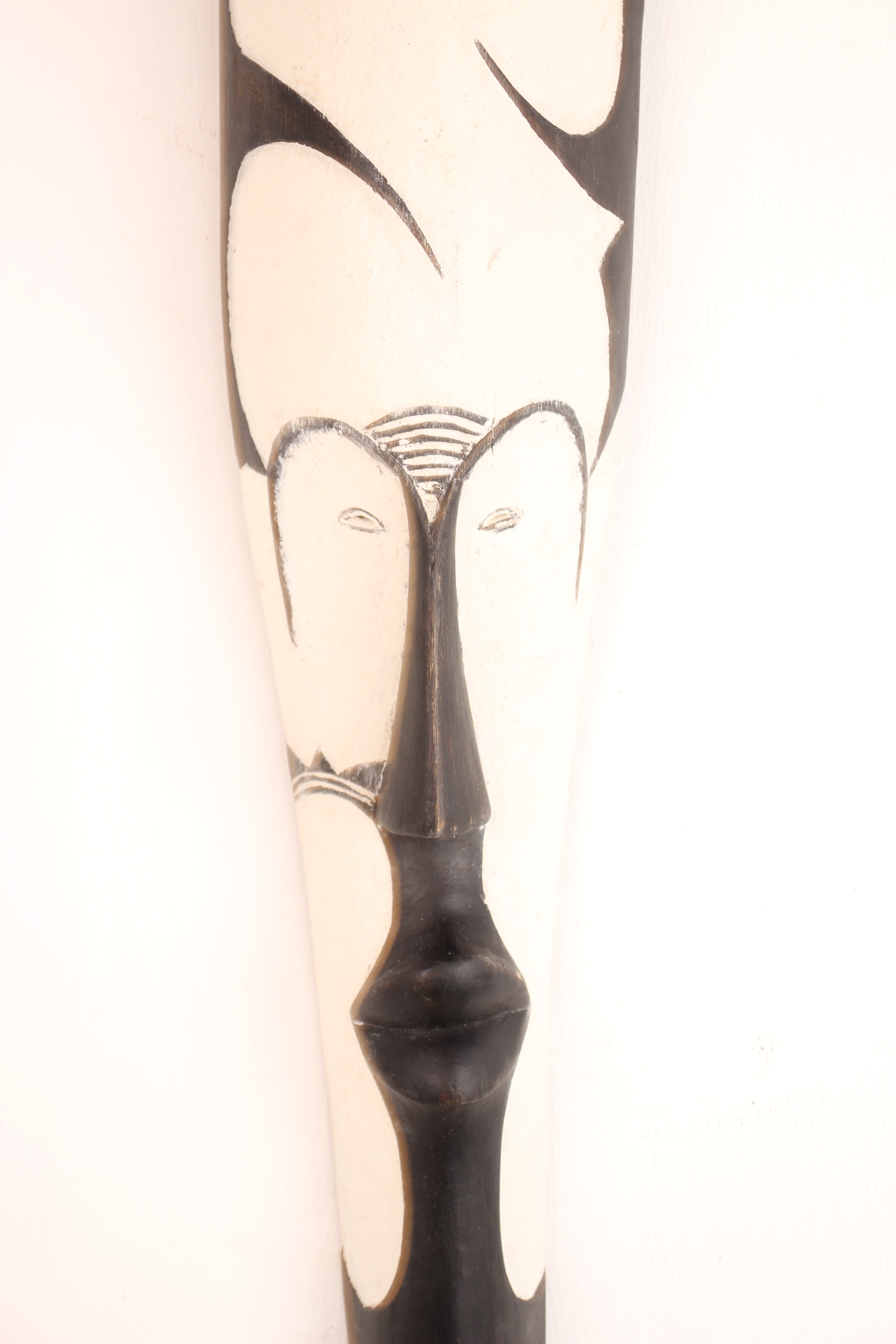 Fang Tribe Painted Mask ~19.7" Tall (New 2026) - Masks