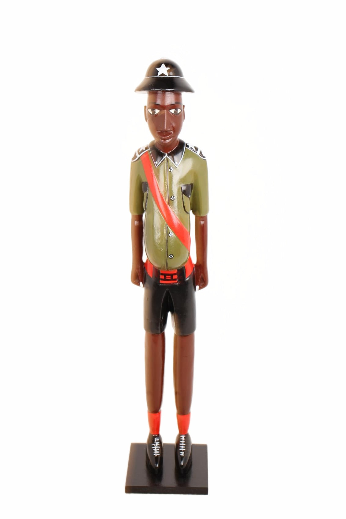 Baule Tribe African Colonial Figures ~33.1" Tall (New 2026) - Sculpture & Statuary
