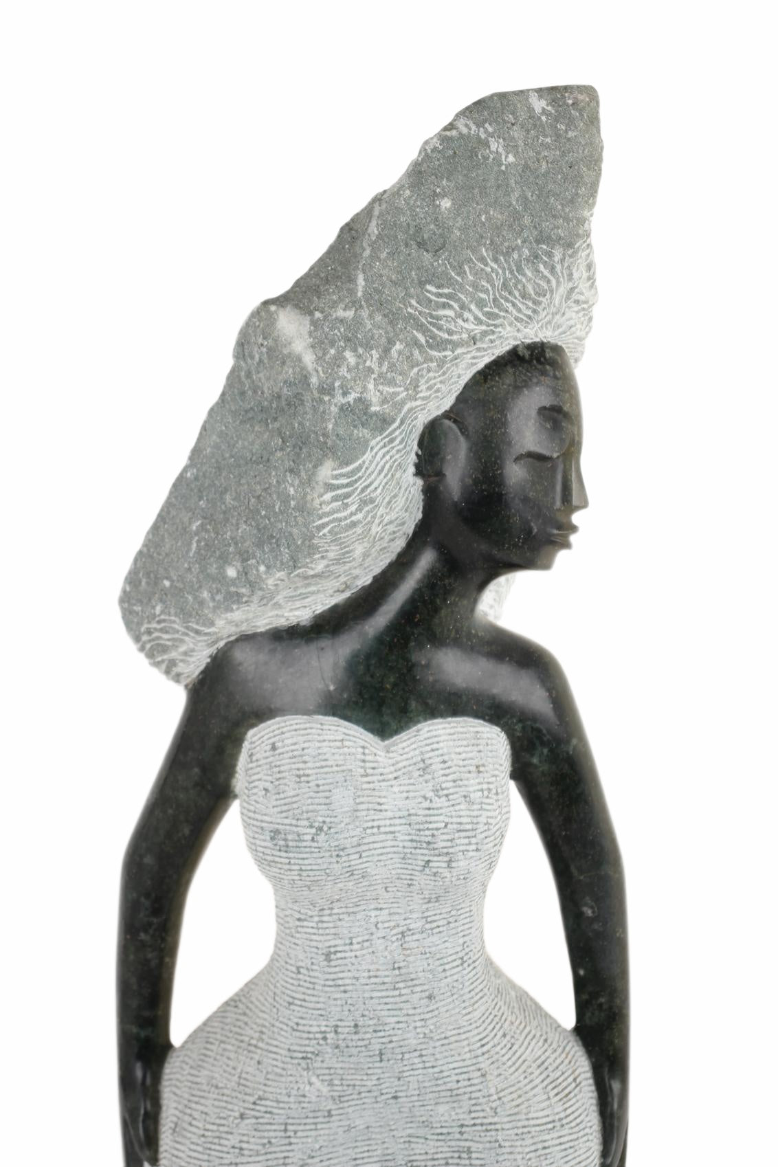 Shona Tribe Springstone Sassy Ladies ~34.3" Tall (New 2026) - Sculpture & Statuary