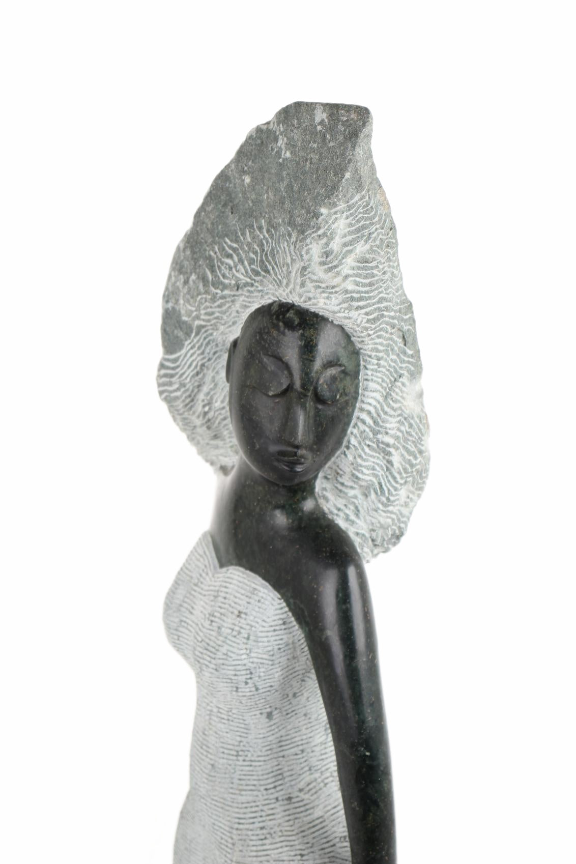 Shona Tribe Springstone Sassy Ladies ~34.3" Tall (New 2026) - Sculpture & Statuary
