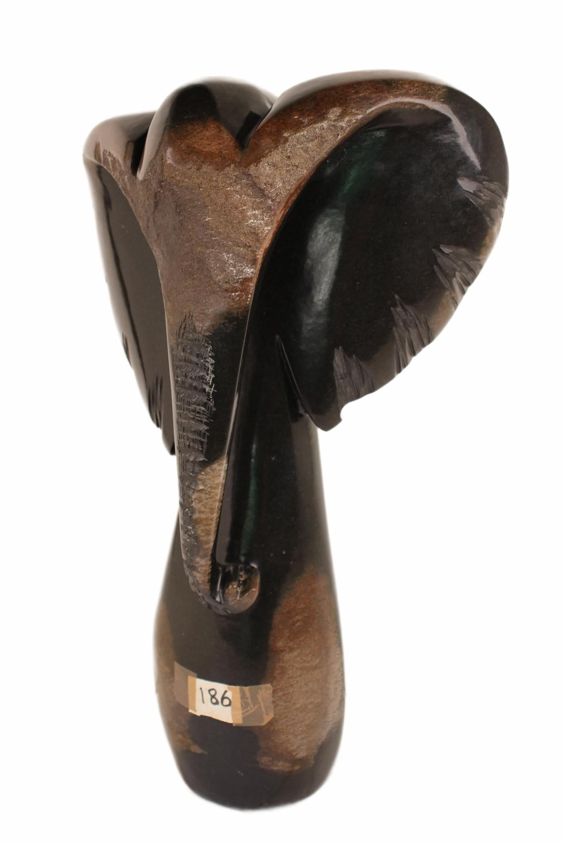 Shona Tribe Springstone Elephant ~32.3" Tall (New 2026) - Sculpture & Statuary