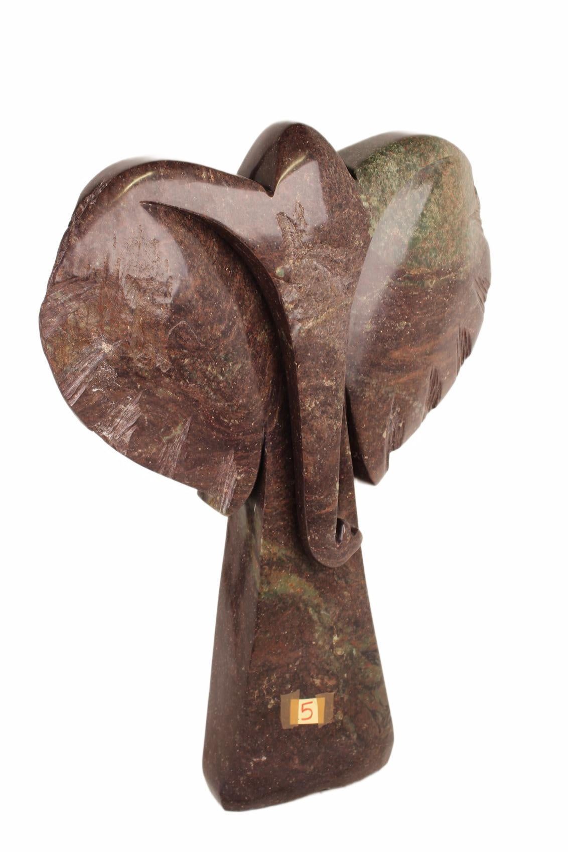 Shona Tribe Rapoko Elephant ~34.6" Tall (New 2026) - Sculpture & Statuary