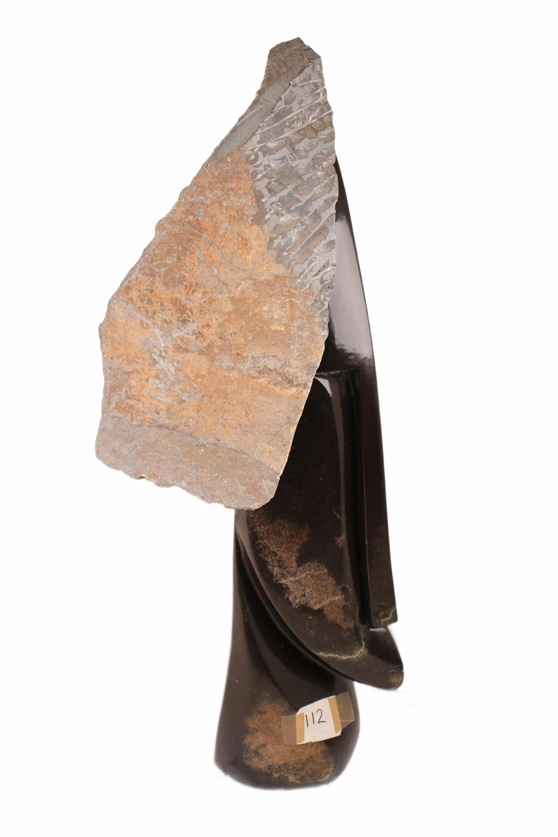 Shona Tribe Springstone Chief ~42.1" Tall (New 2026) - Sculpture & Statuary