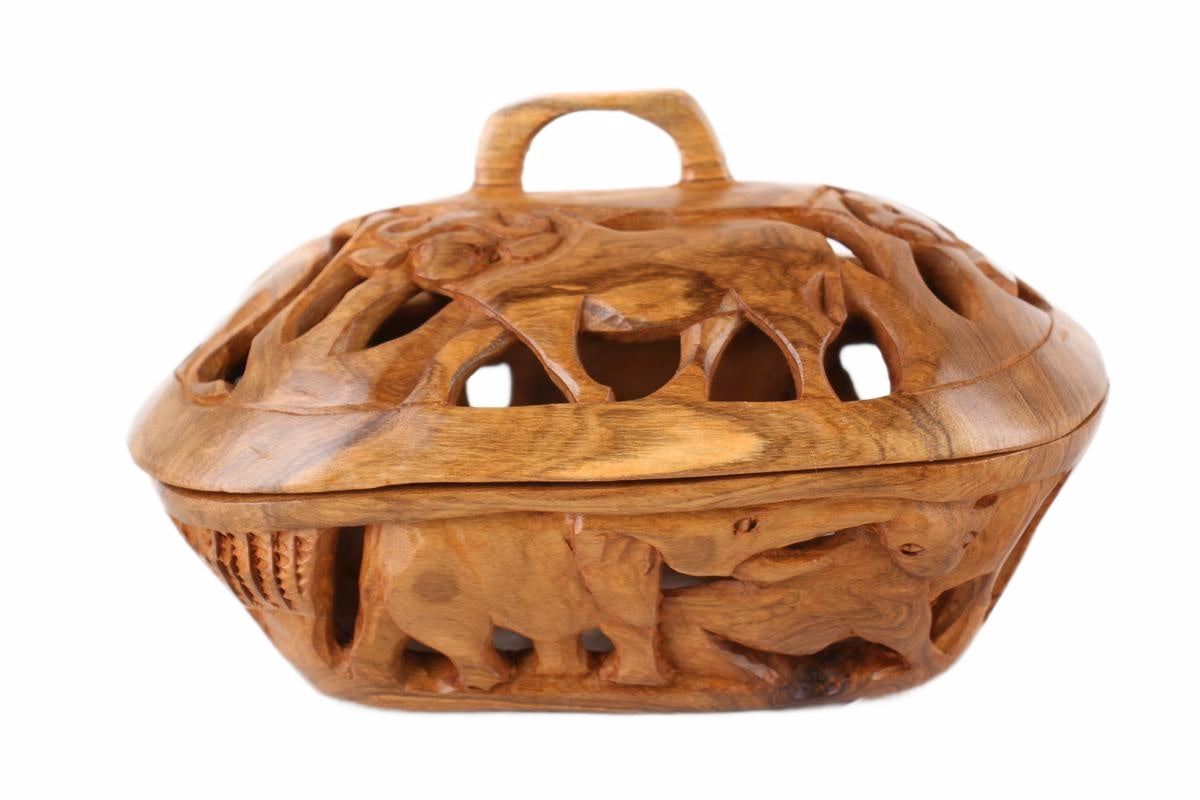 Ndebele/Matabele Tribe Motopo Basket ~5.9" Tall (New 2026) - Utilitarian & Ritual Objects