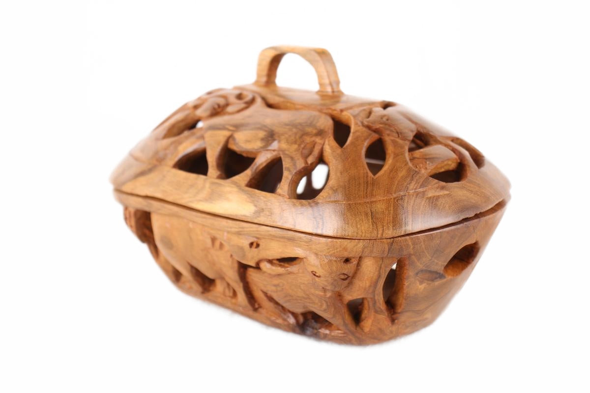 Ndebele/Matabele Tribe Motopo Basket ~5.9" Tall (New 2026) - Utilitarian & Ritual Objects