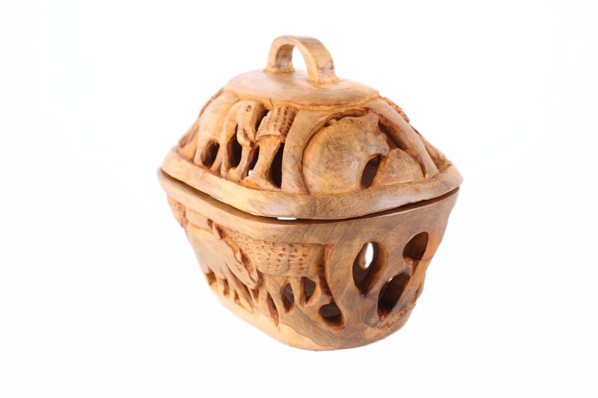 Ndebele/Matabele Tribe Motopo Basket ~8.7" Tall (New 2026) - Utilitarian & Ritual Objects