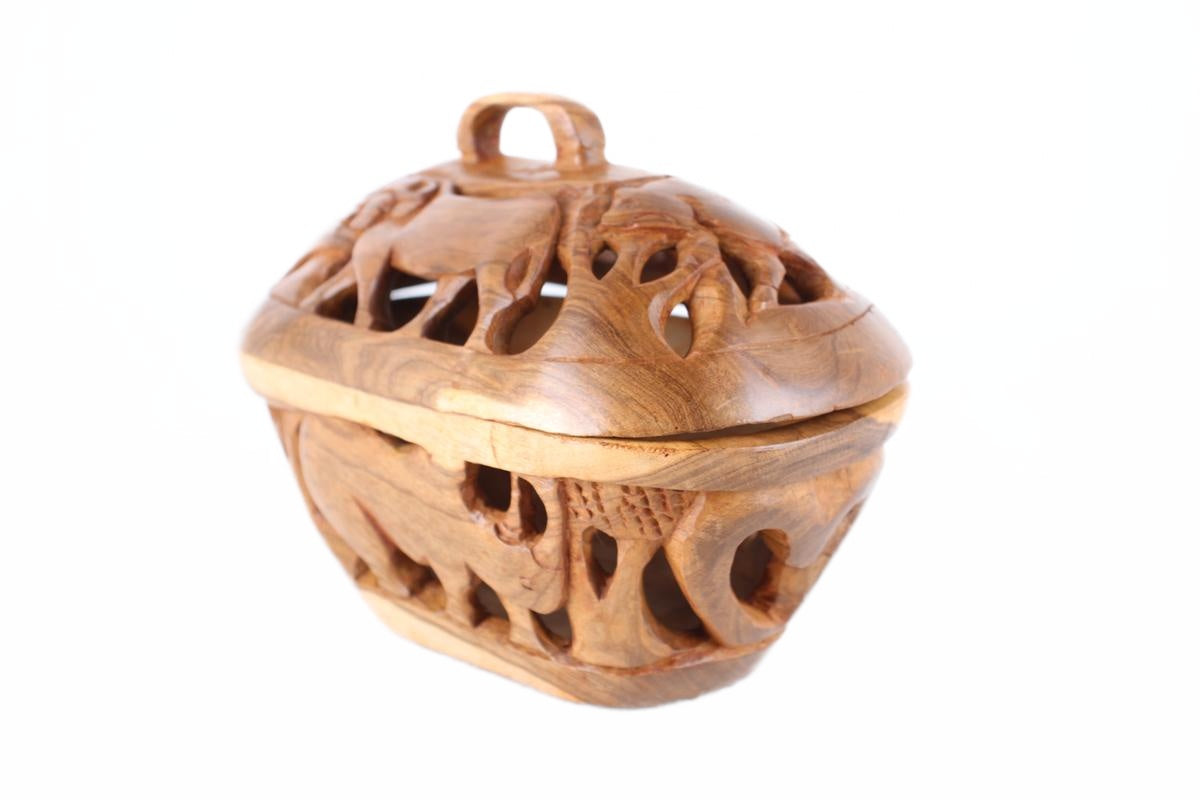 Ndebele/Matabele Tribe Motopo Basket ~6.7" Tall (New 2026) - Utilitarian & Ritual Objects