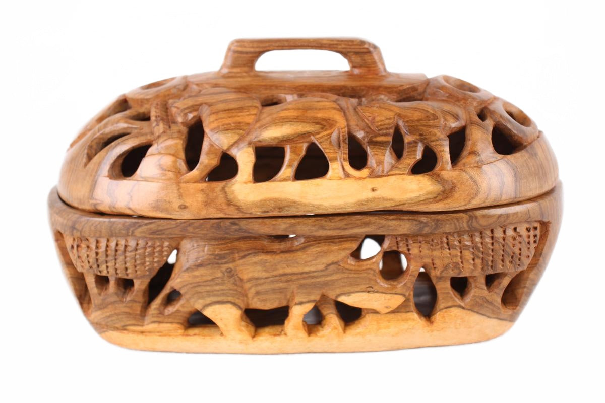 Ndebele/Matabele Tribe Motopo Basket ~7.5" Tall (New 2026) - Utilitarian & Ritual Objects