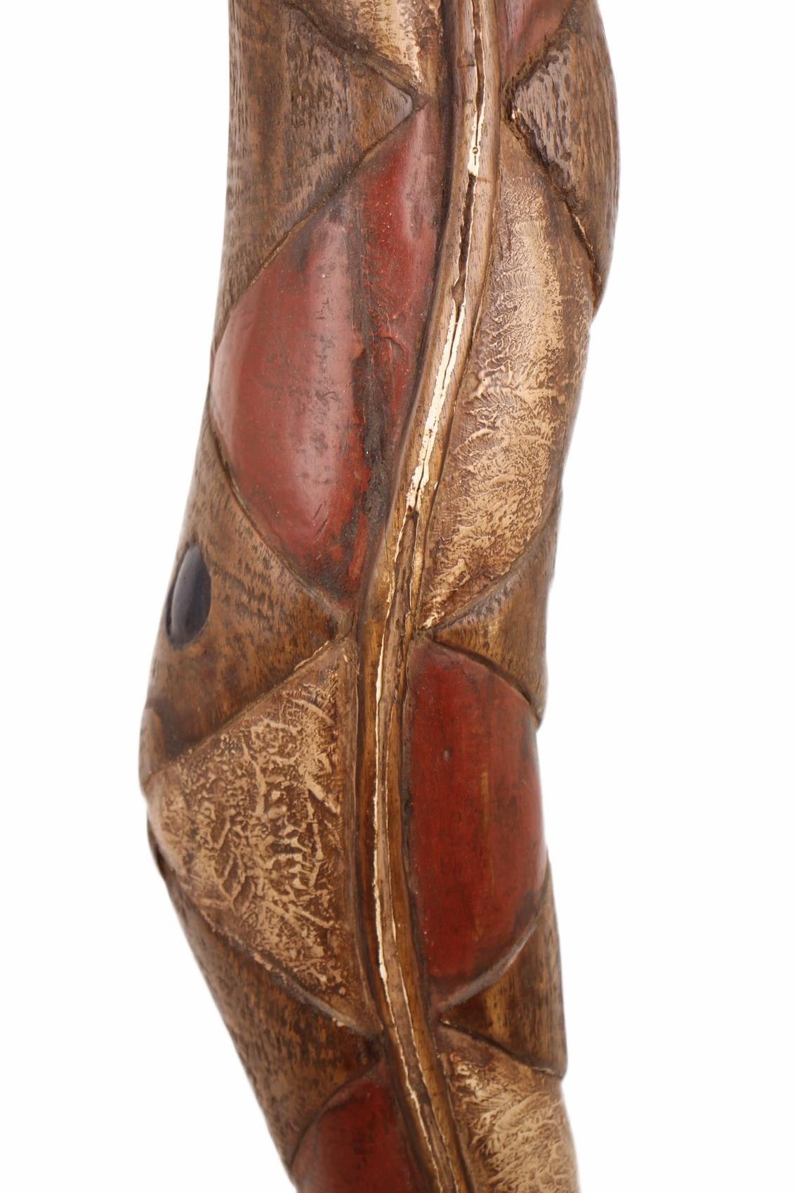 Baga Tribe Snake Sculpture ~58.7" Tall (New 2026) - Sculpture & Statuary