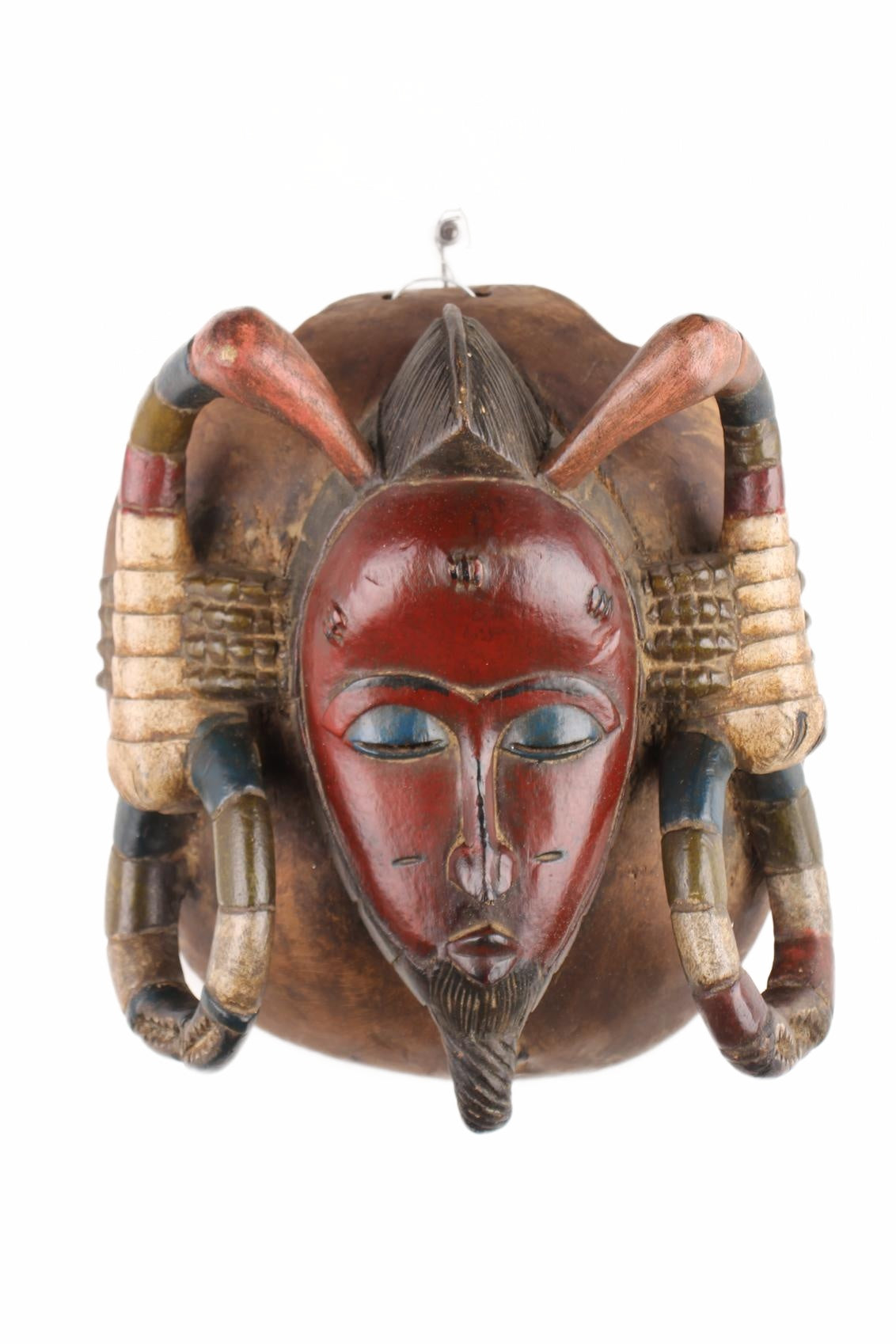 Baule Tribe Mask ~16.1" Tall (New 2026) - Masks