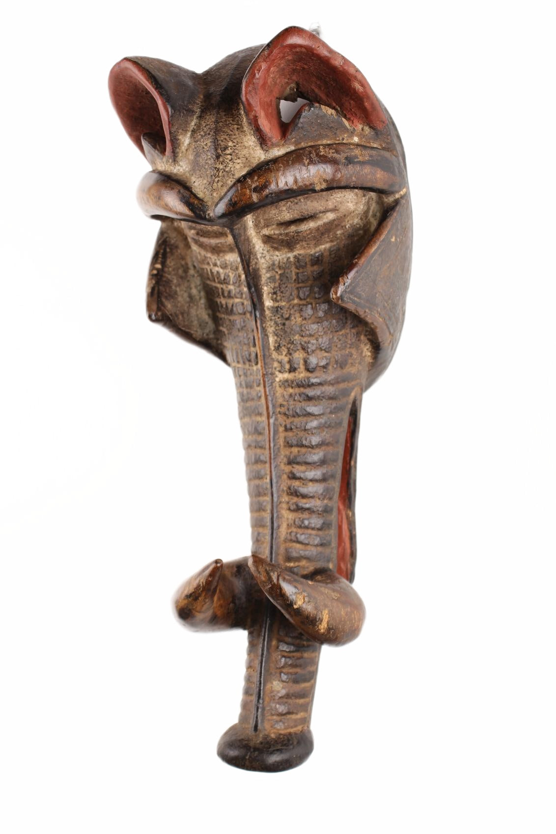 Baule Tribe Elephant Mask ~21.3" Tall (New 2026) - Masks