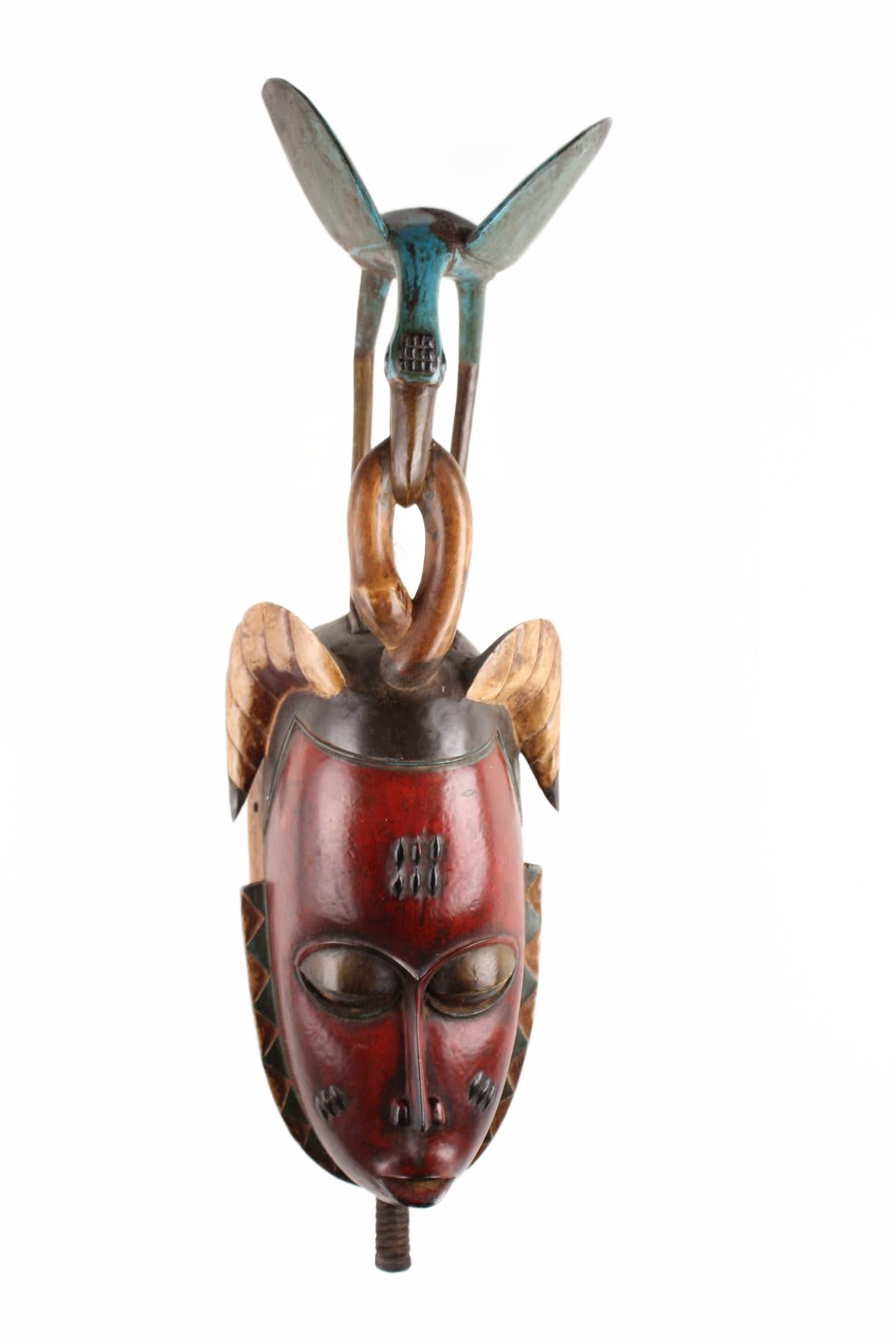 Guro Tribe Mask ~28.3" Tall (New 2026) - Masks