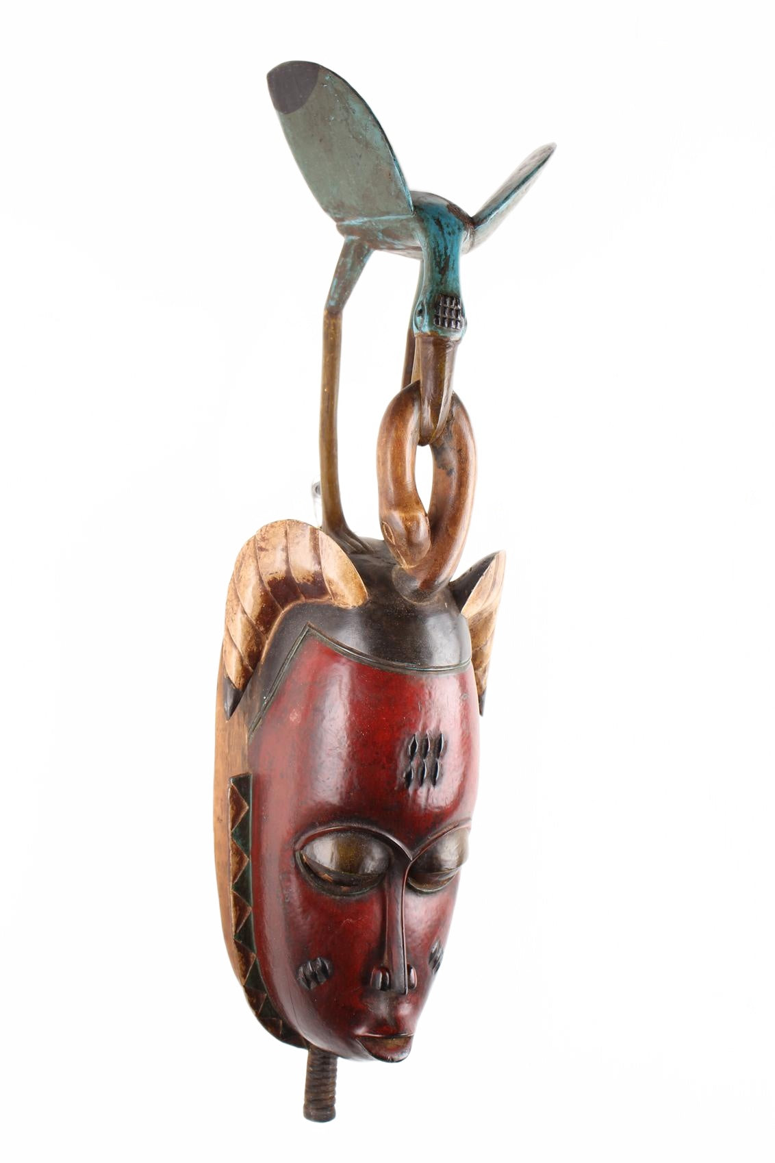 Guro Tribe Mask ~28.3" Tall (New 2026) - Masks