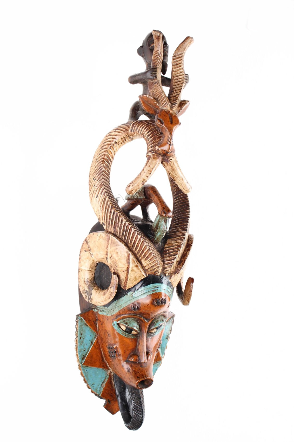 Guro Tribe Mask ~25.2" Tall (New 2026) - Masks