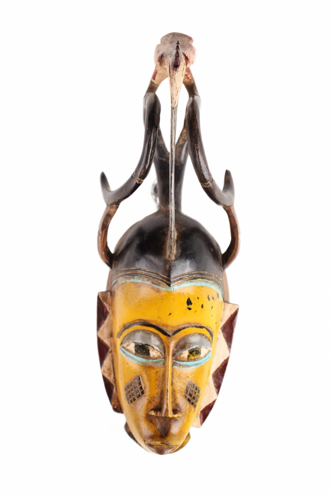 Guro Tribe Mask ~14.6" Tall (New 2026) - Masks