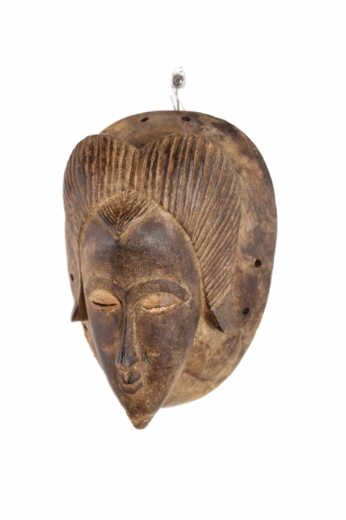 Baule Tribe Mask ~10.6" Tall (New 2026) - Masks