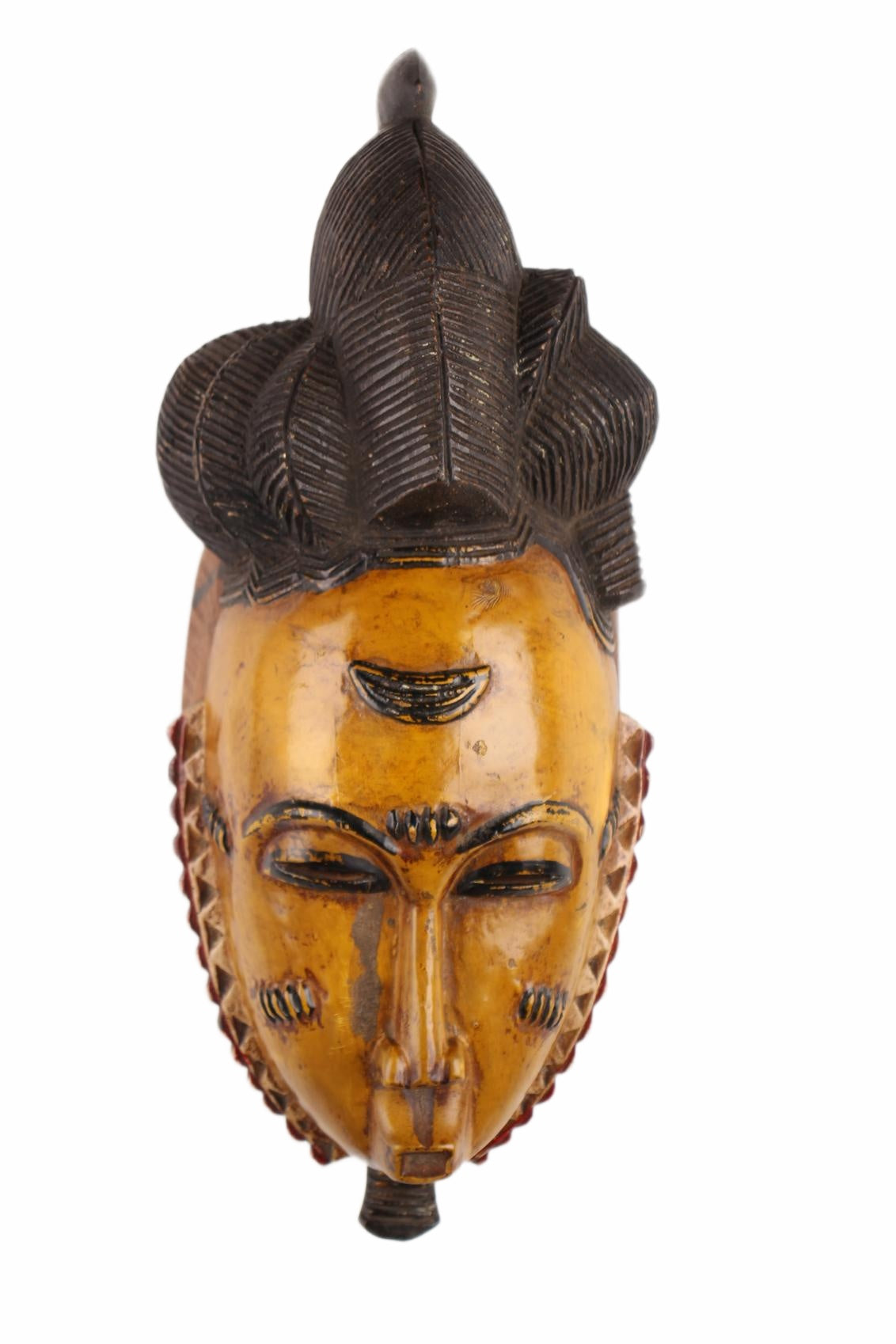 Baule Tribe Mask ~15.7" Tall (New 2026) - Masks