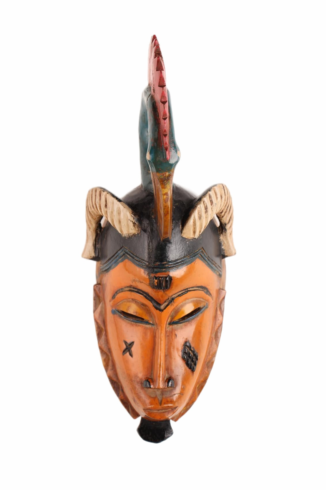 Guro Tribe Mask ~16.1" Tall (New 2026) - Masks