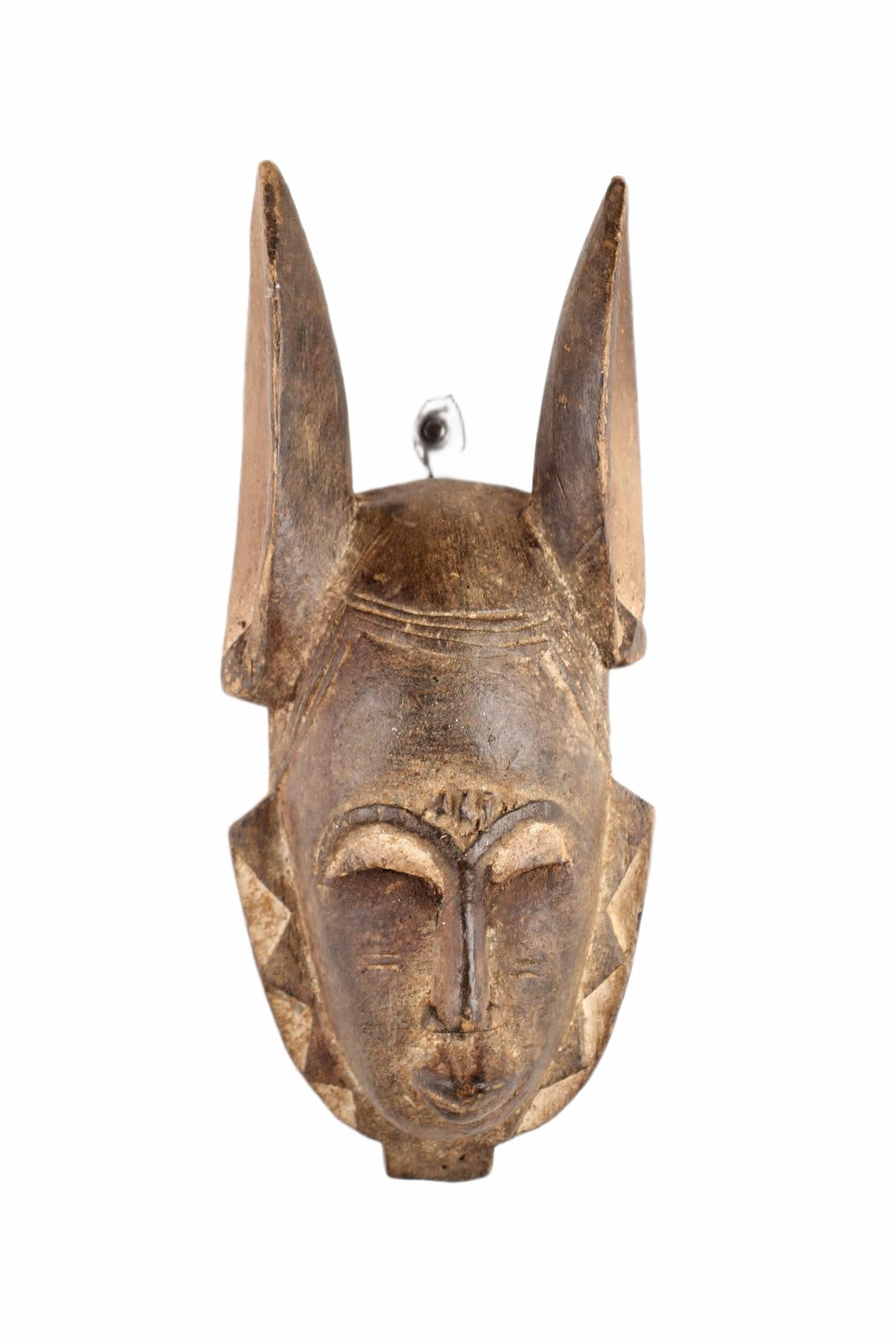 Baule Tribe Mask ~12.6" Tall (New 2026) - Masks