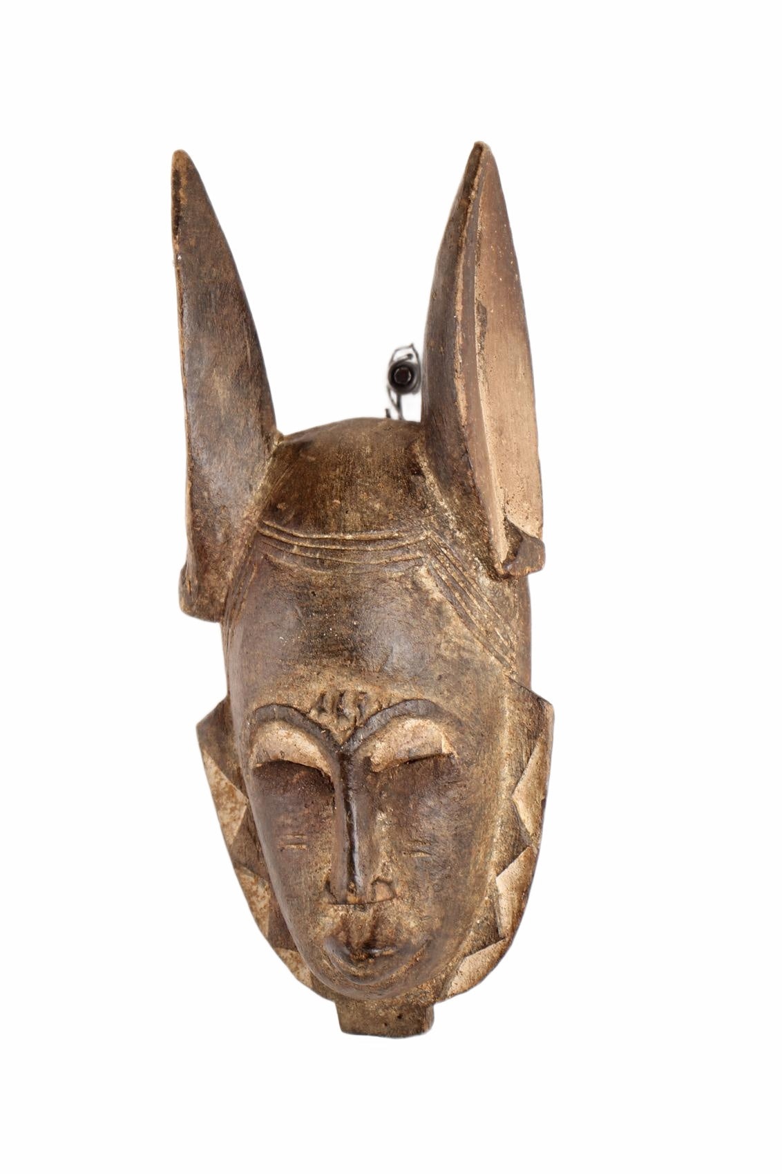 Baule Tribe Mask ~12.6" Tall (New 2026) - Masks
